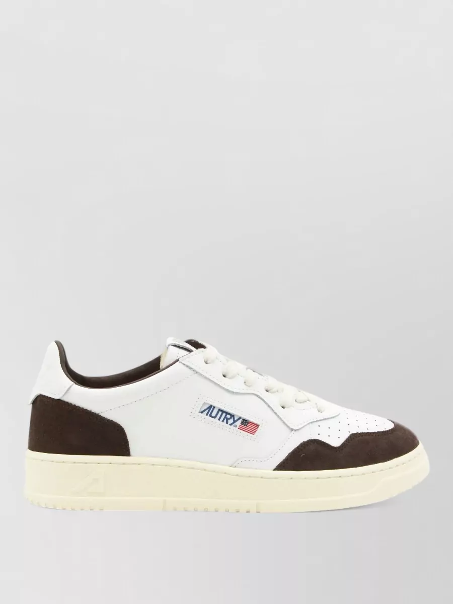 Autry Leather Lace-Up Sneakers