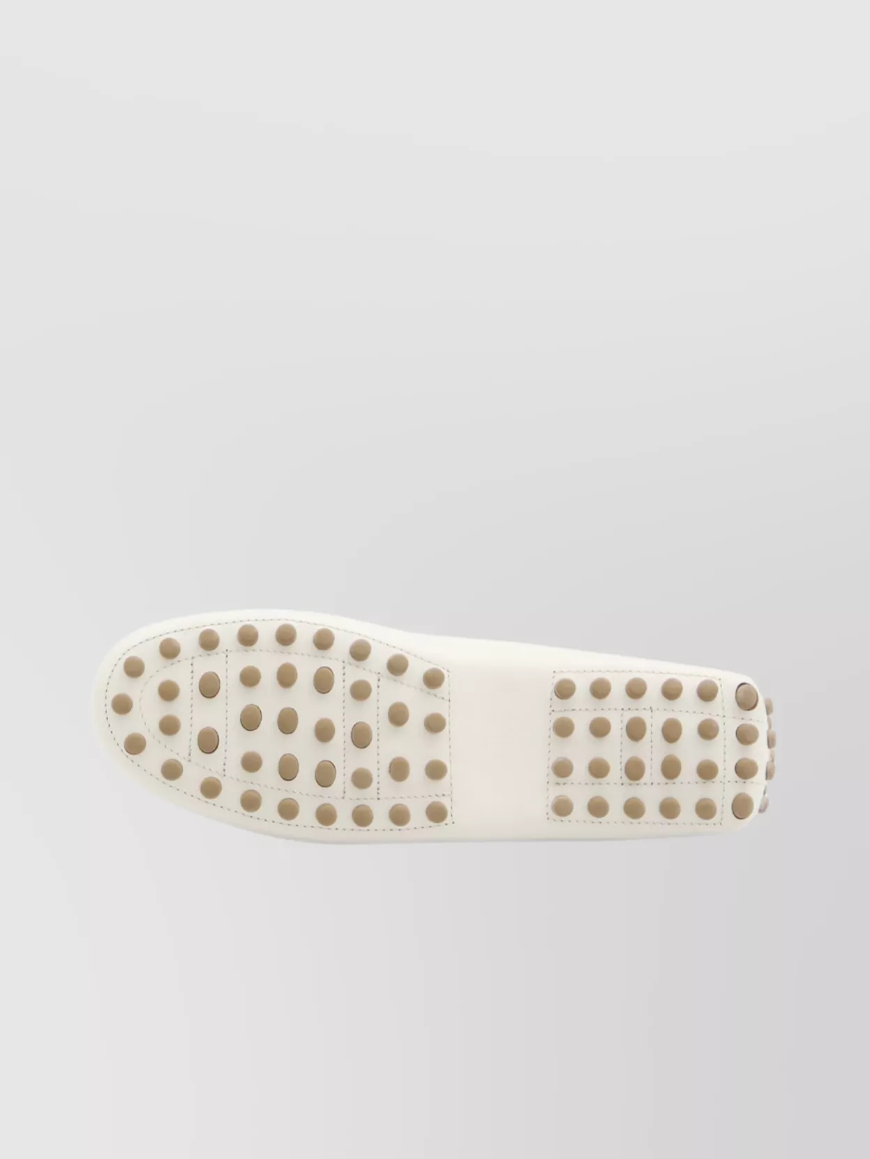 Tod's Metal Bar Detail Leather Loafers