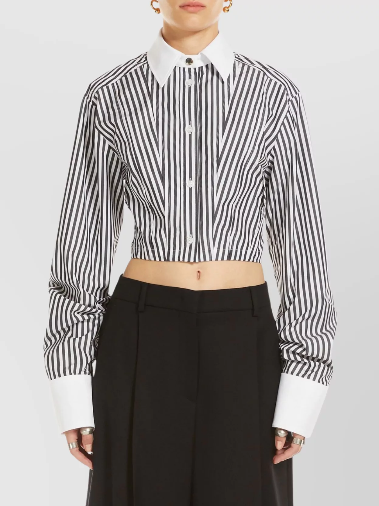 Sportmax Abano Shirt In Black