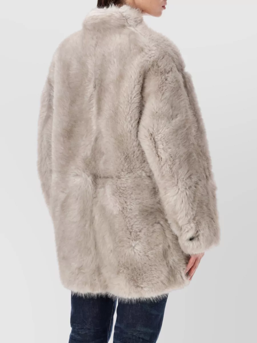Urbancode Reversible Faux Fur Midi Coat