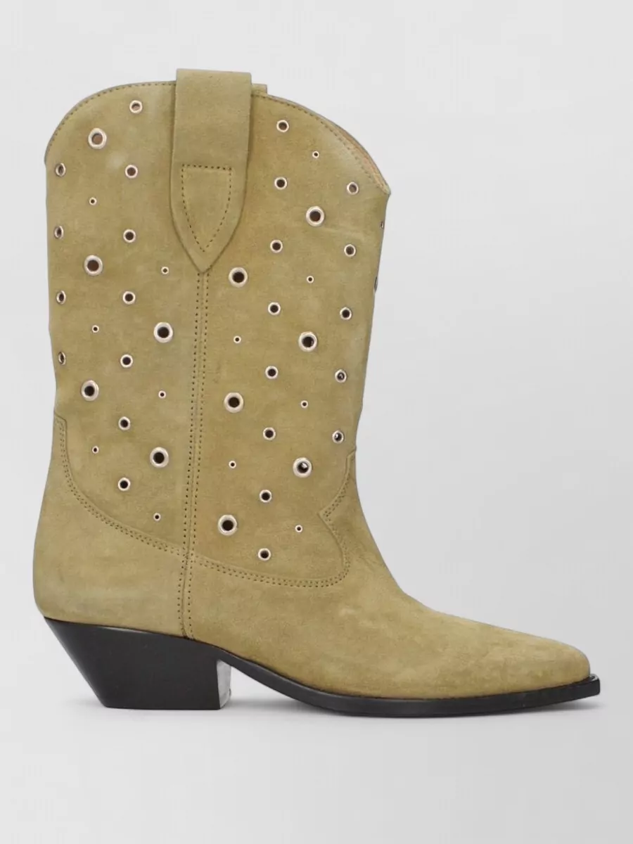 Isabel Marant Suede Leather Ankle Boots