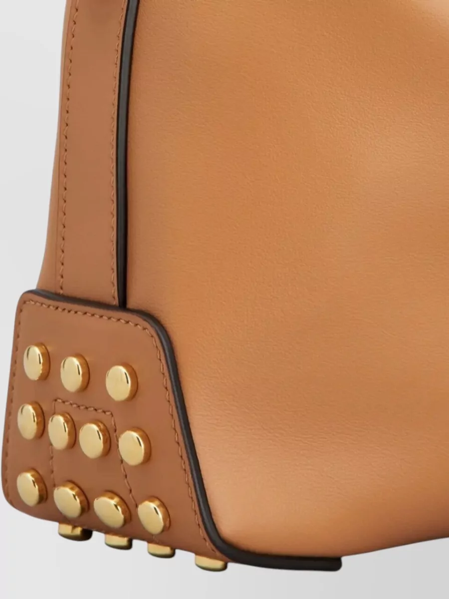 Tod's Bucket Mini Leather Shoulder Bag