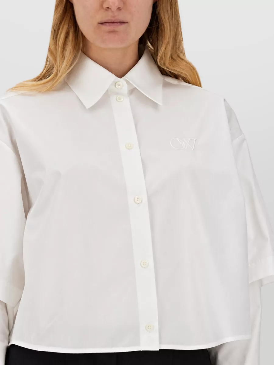 Off-White Poplin Shirt