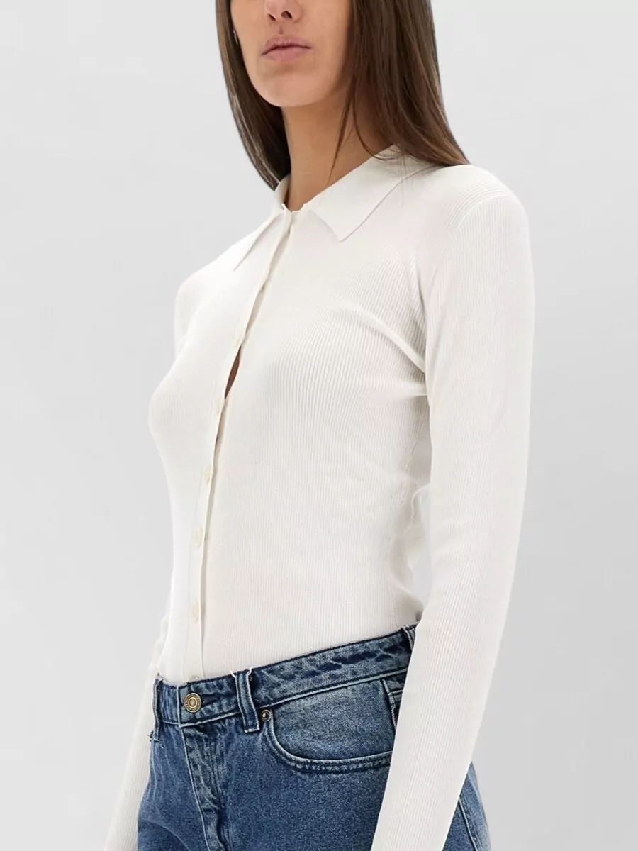 Michael Kors Ribbed Knitted Cardigan