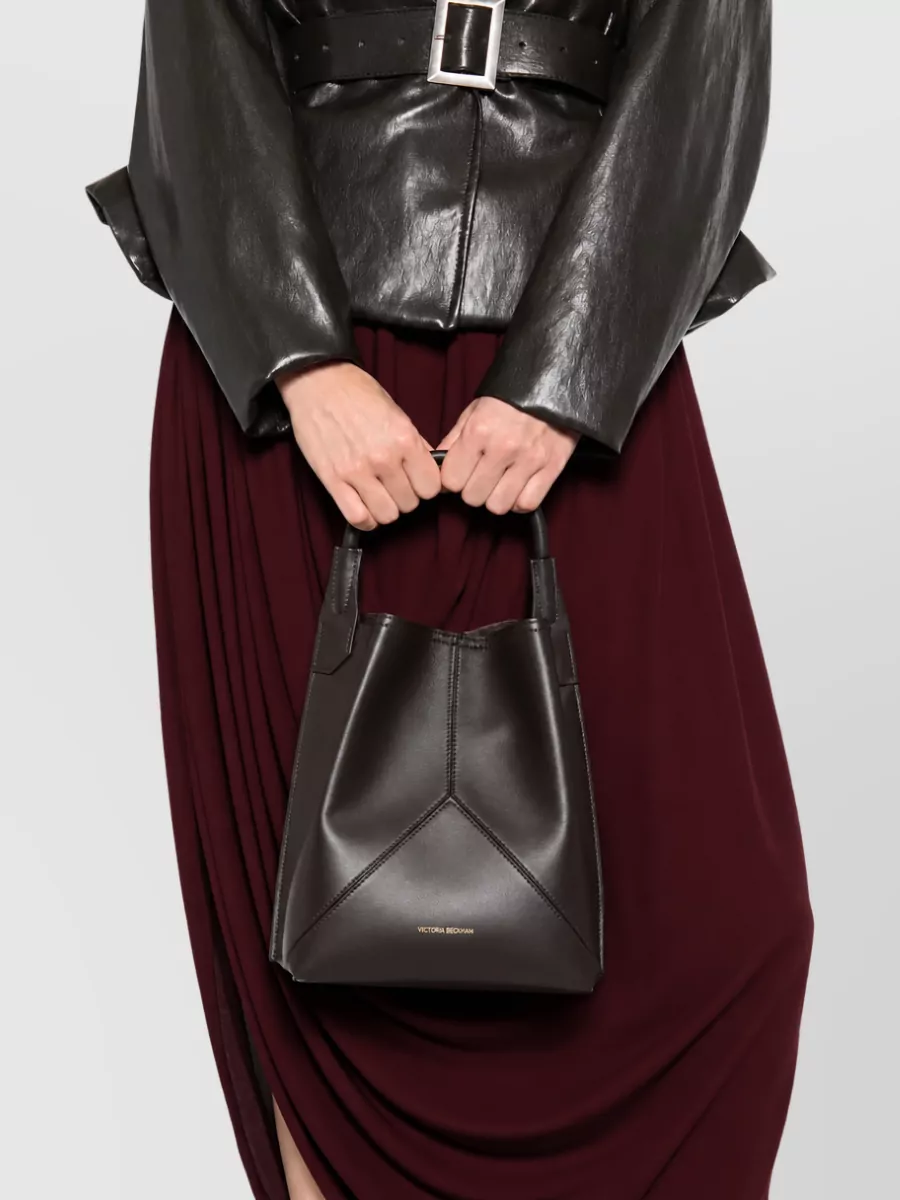 Victoria Beckham Victoria Leather Bucket Bag