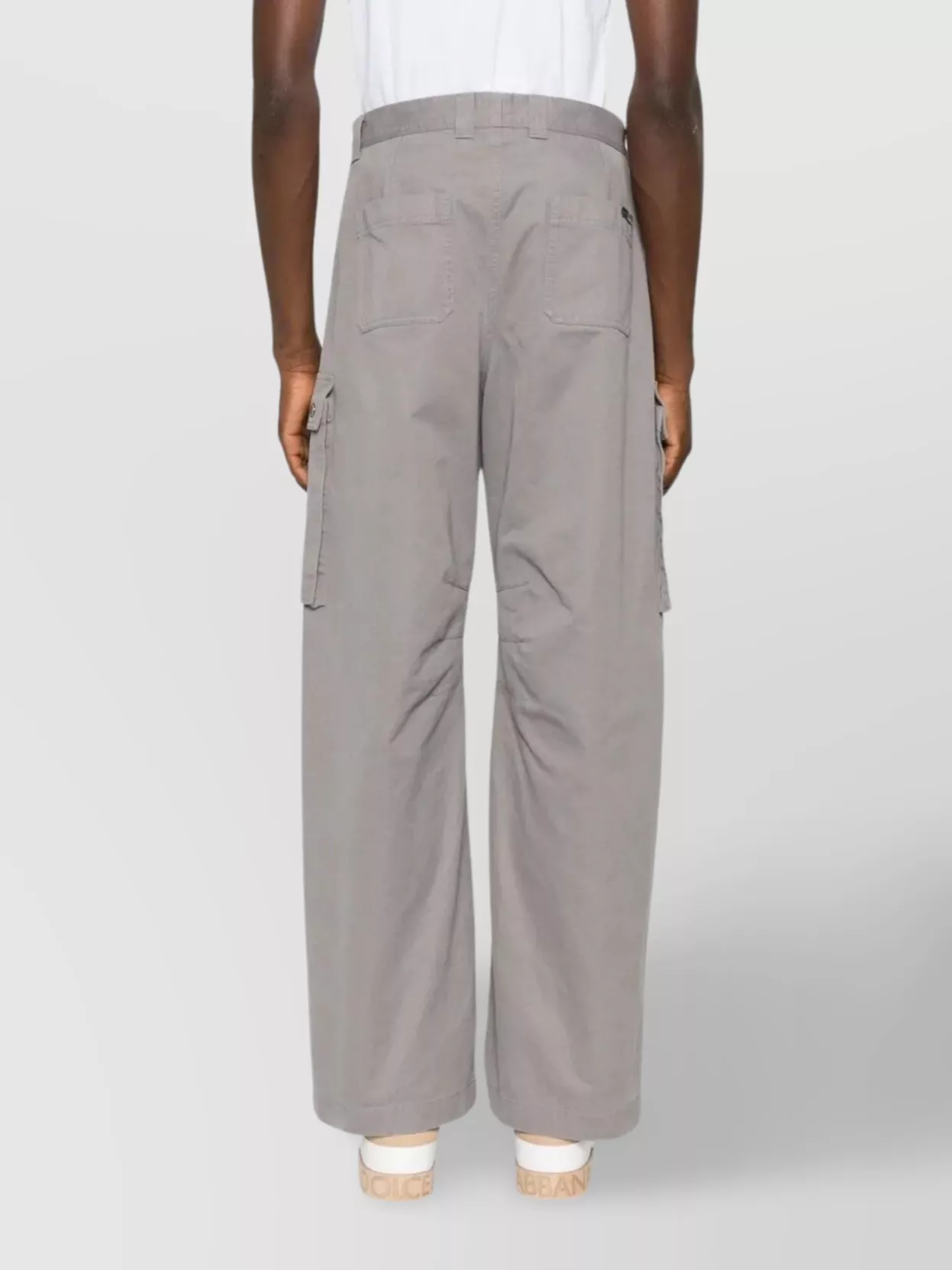 Dolce&Gabbana Cargo Pocket Trousers Flap Pockets Rivet