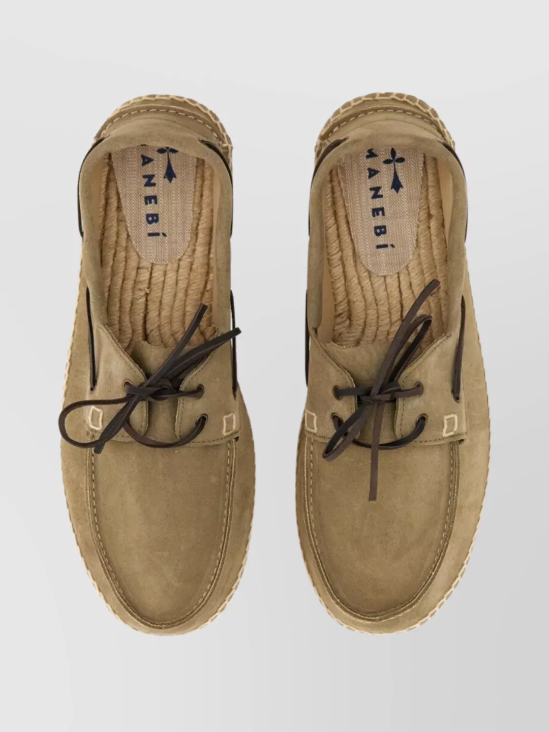 Manebi Round Toe Espadrilles Boat Shape