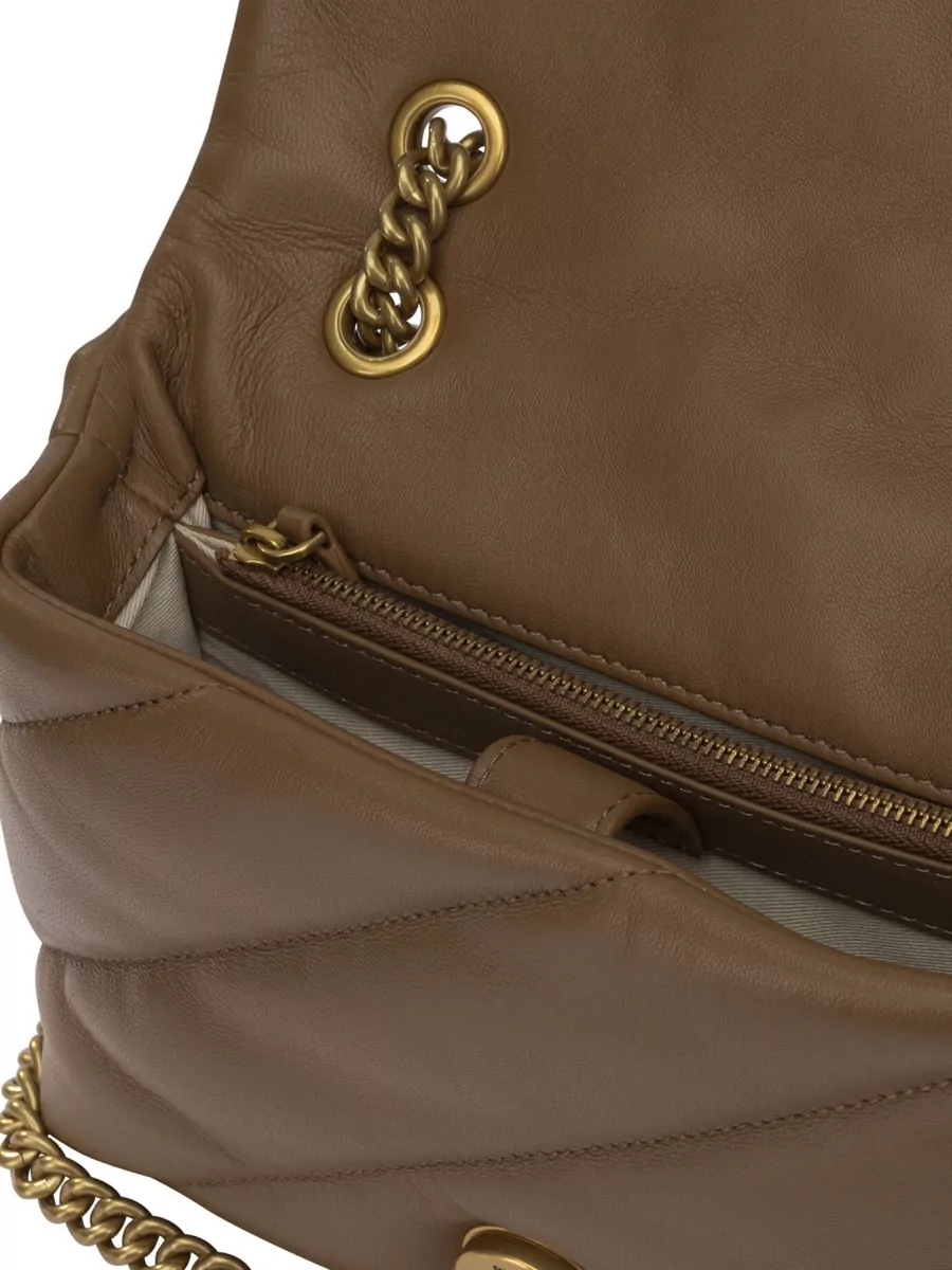 Pinko Leather Clutch Bag