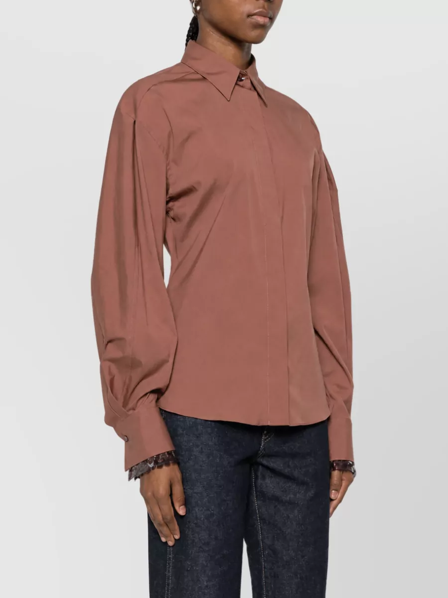 Brunello Cucinelli Cotton Blend Shirt