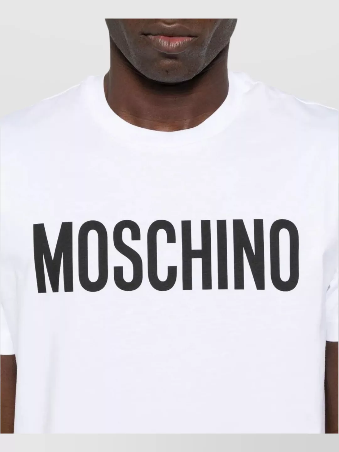 Moschino Crew Neck T-Shirt Short Sleeves