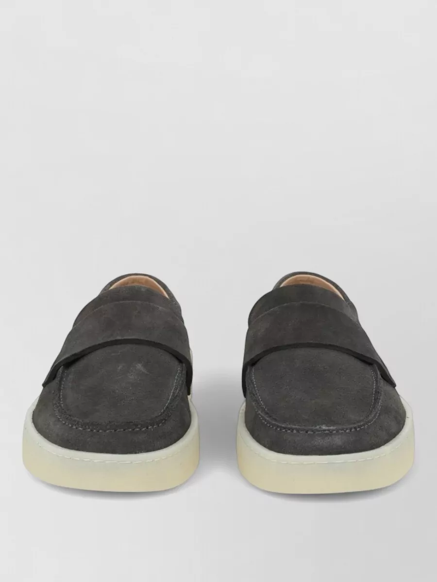 Boss leather loafers