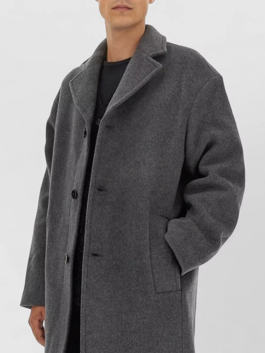 Séfr Cashmere Single Breasted Coat