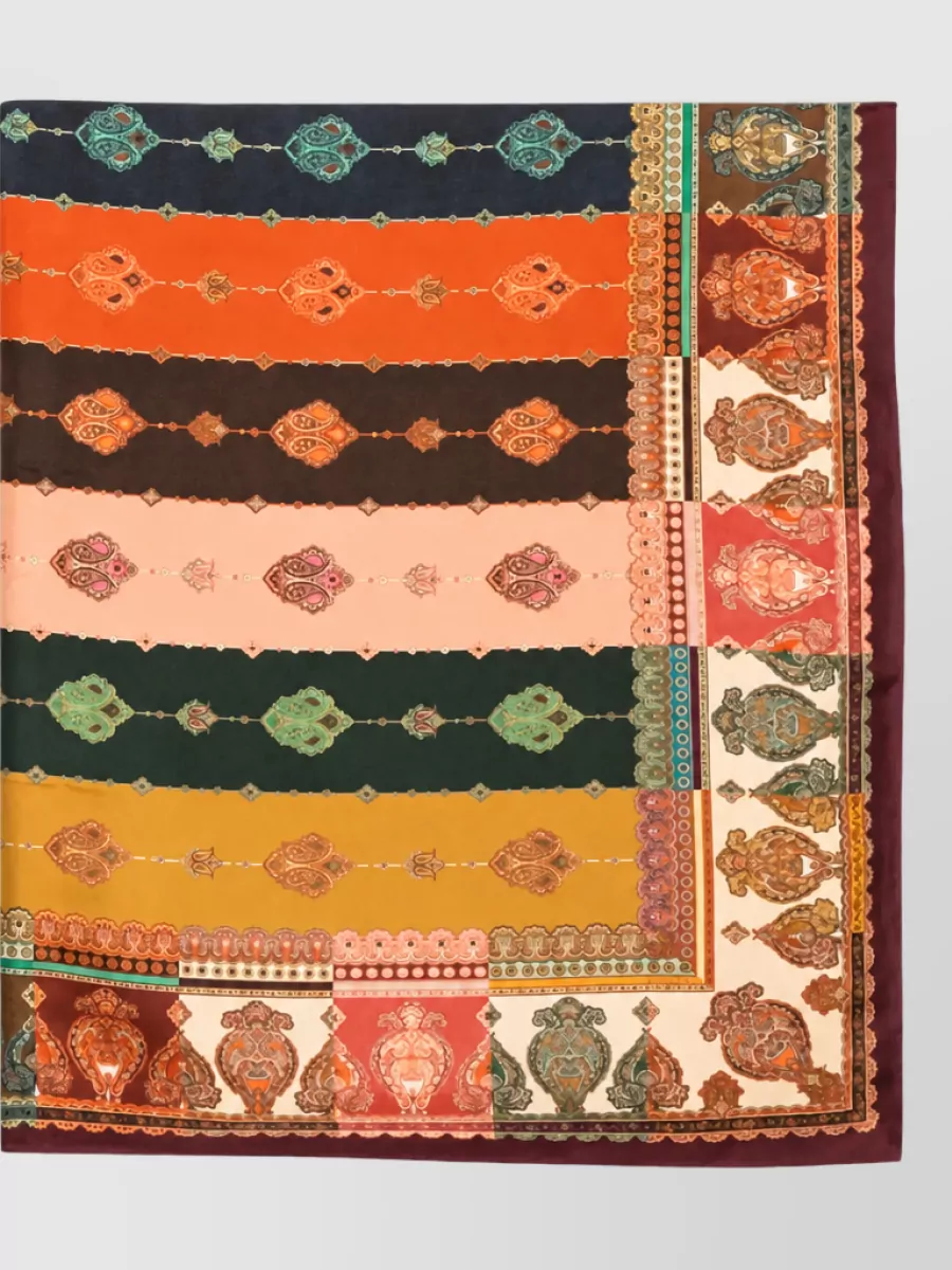 Zimmermann silk printed square scarf