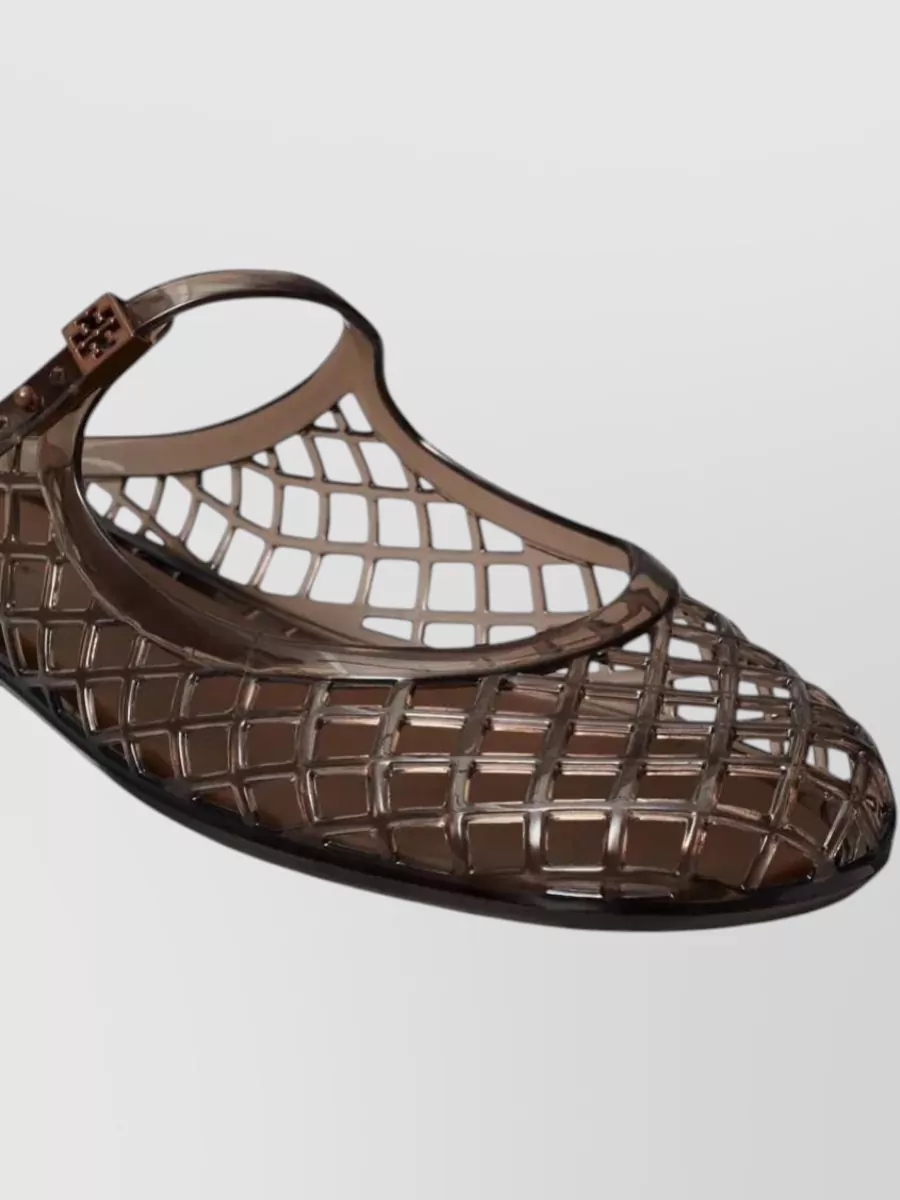 Tory Burch Perforated Slide Sandals