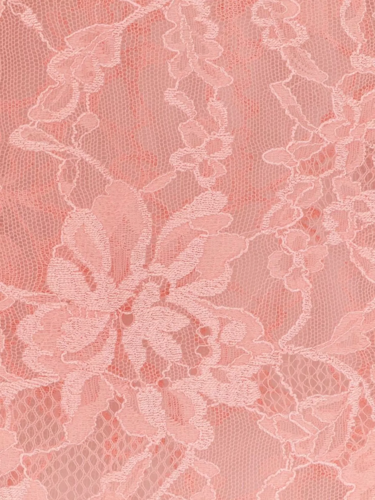 Valentino Floral Lace Top Long Sleeves