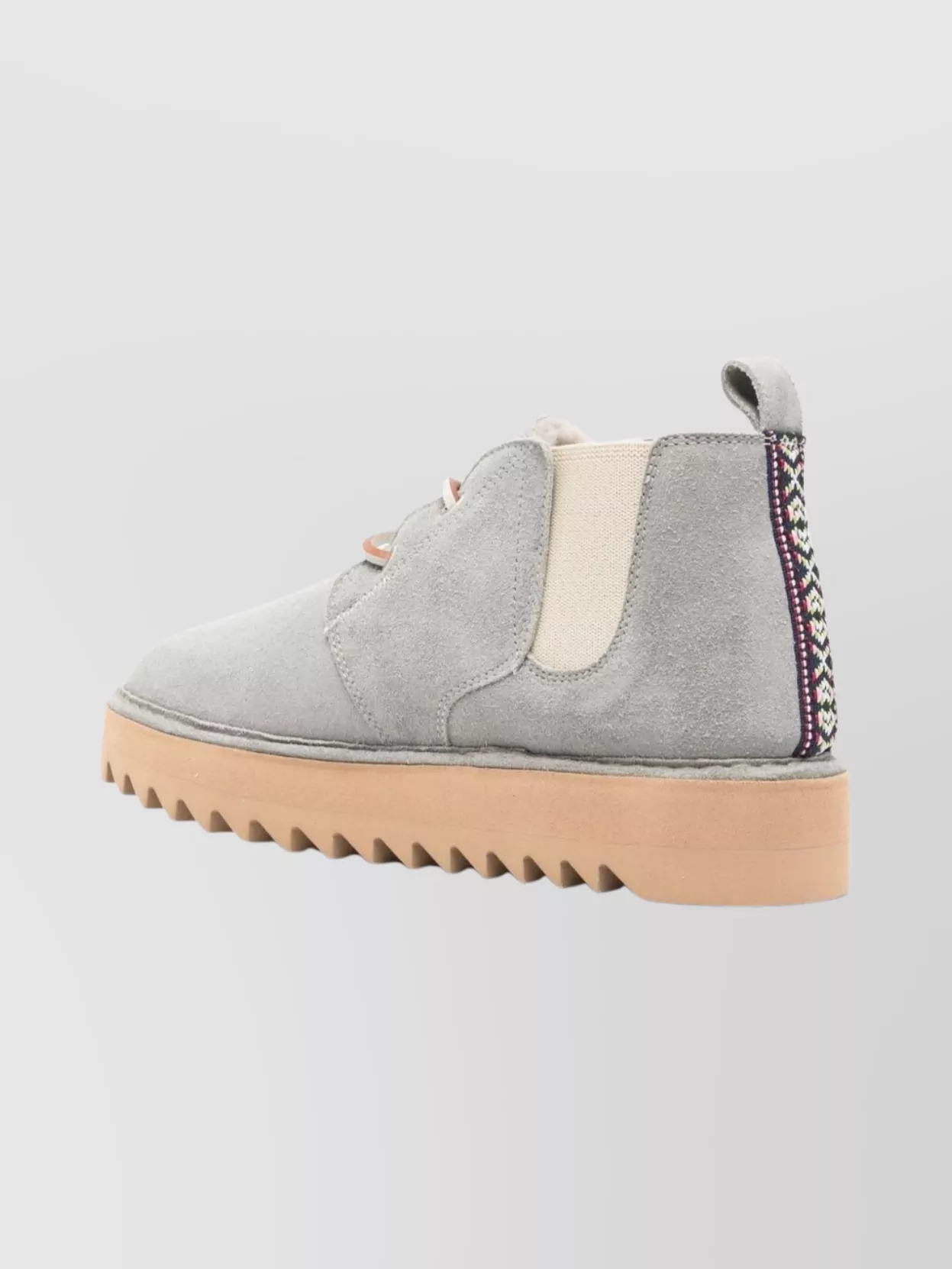 Woolrich Suede Leather Ankle Boots With Pull Tab