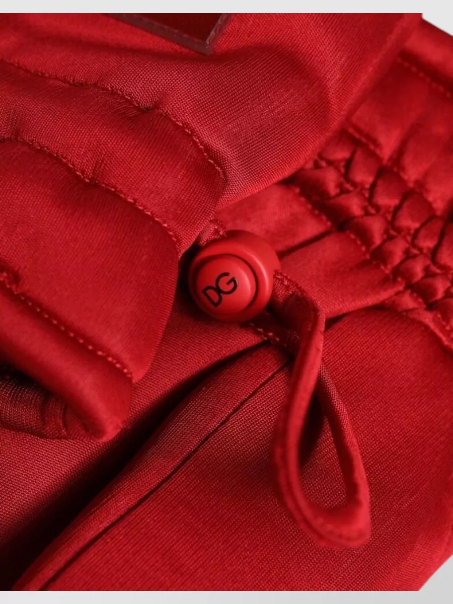 Dolce&Gabbana Viscose Mitten Gloves