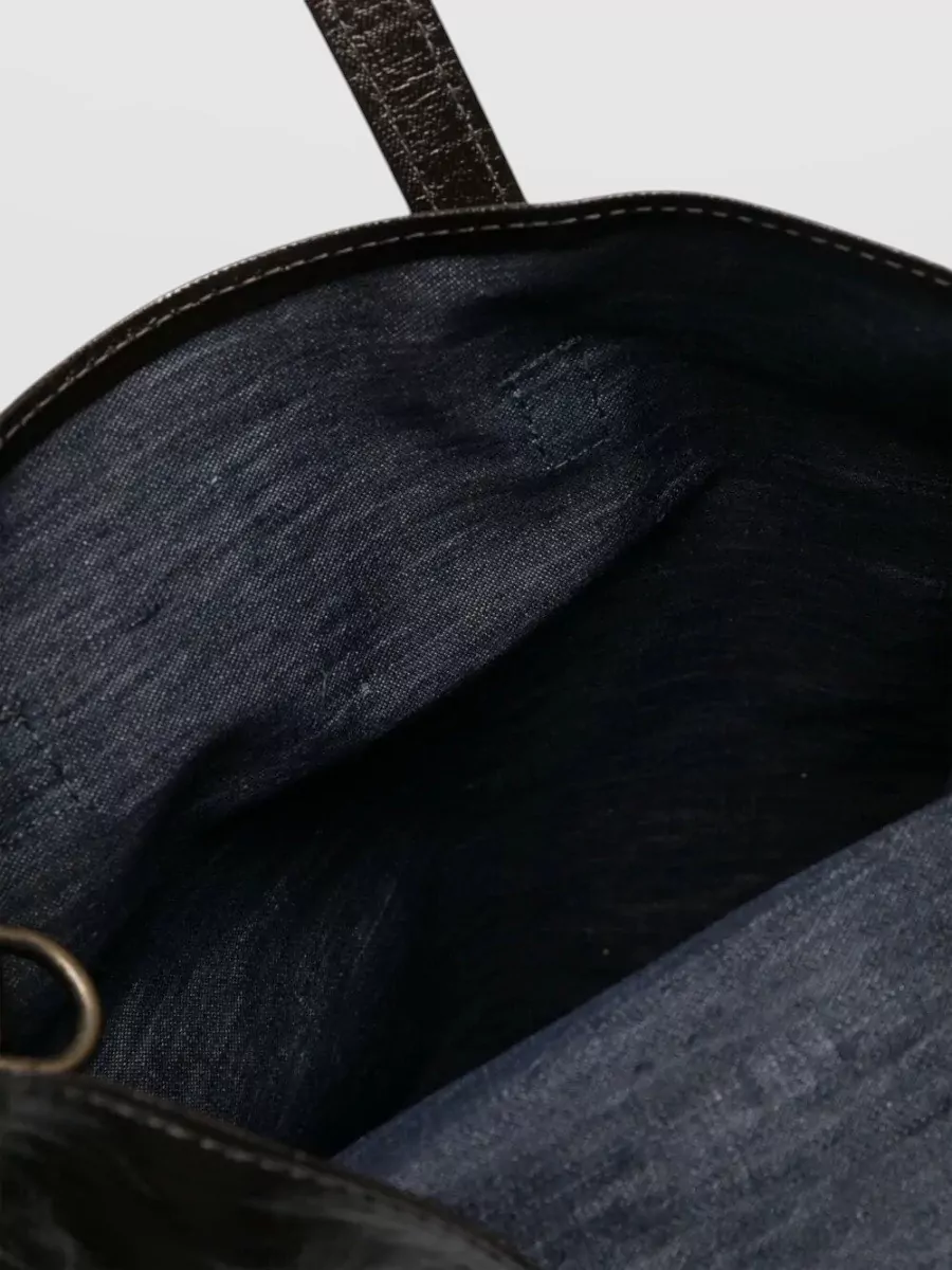 Uma Wang Linen Shoulder Bag
