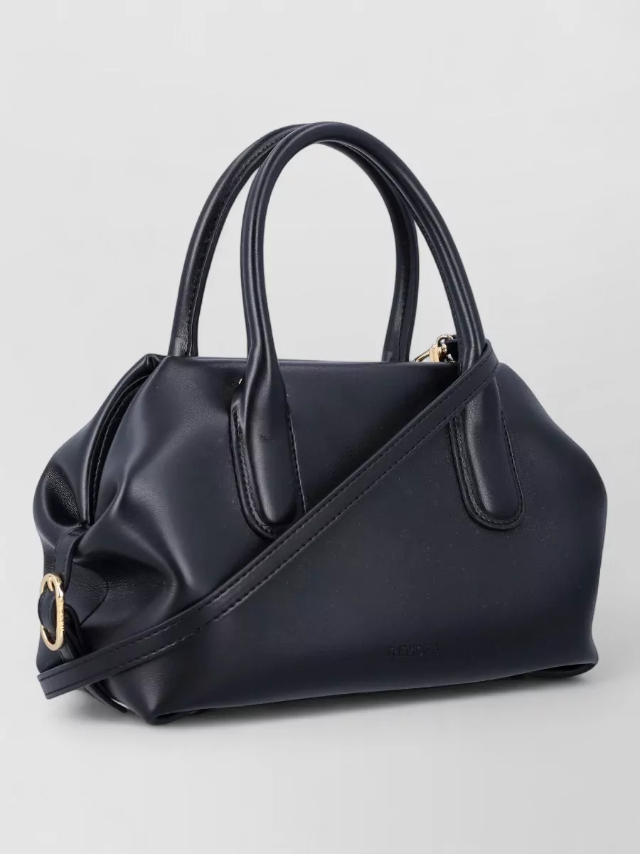 Themoiré Small Vegan Leather Shoulder Bag