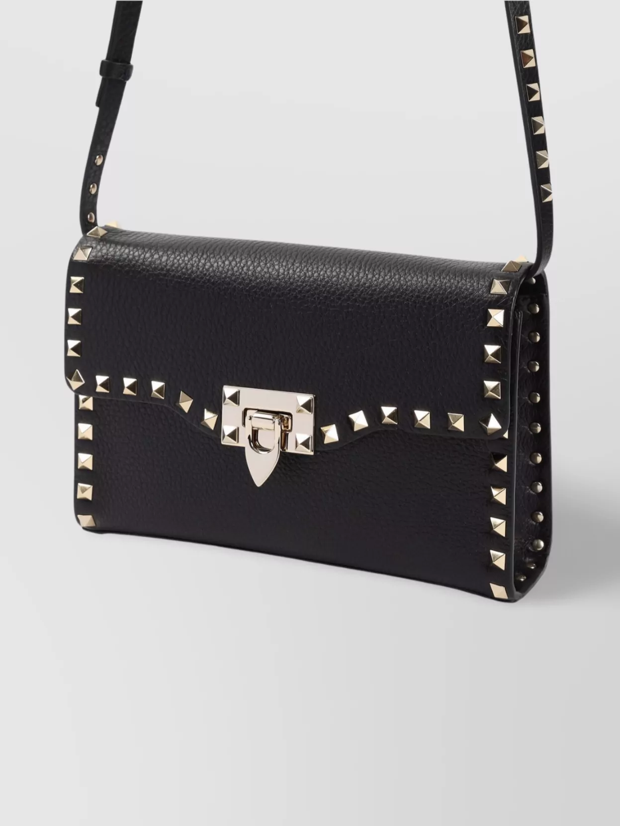 Valentino Garavani Small Rockstud Leather Shoulder Bag