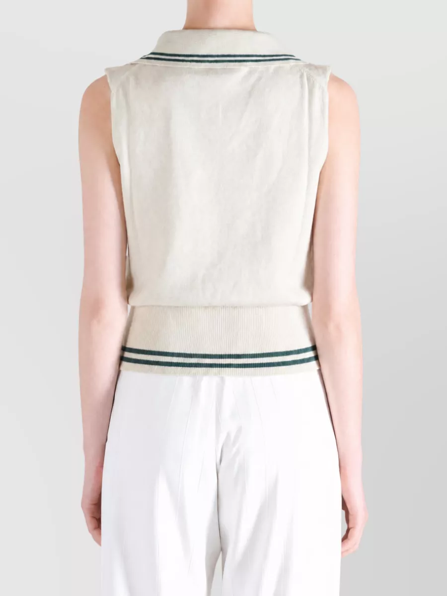 Vivienne Westwood Cashmere-Blend Long-Sleeve Knitted Top