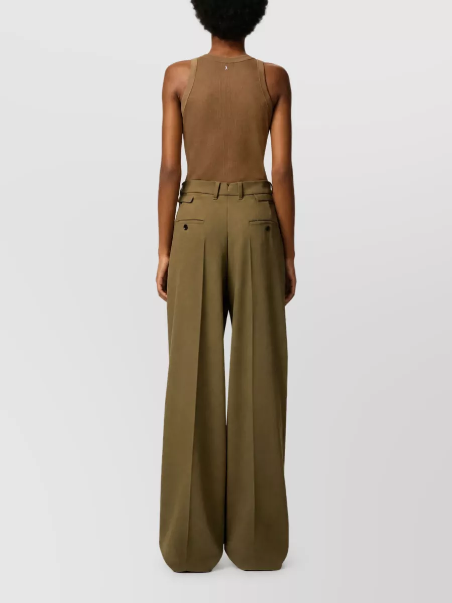 Ami Paris Wide-Leg Trousers