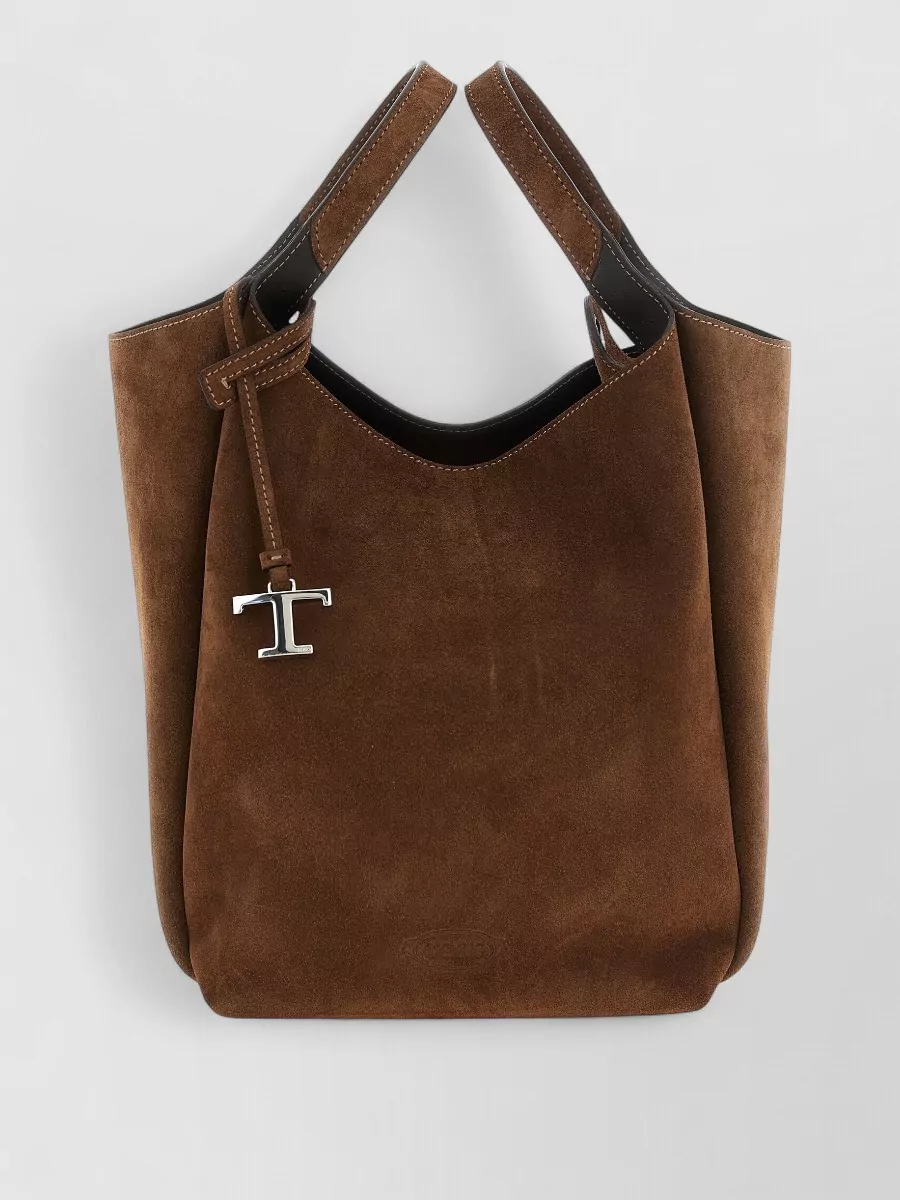 Tod's bucket small leather bucket bag