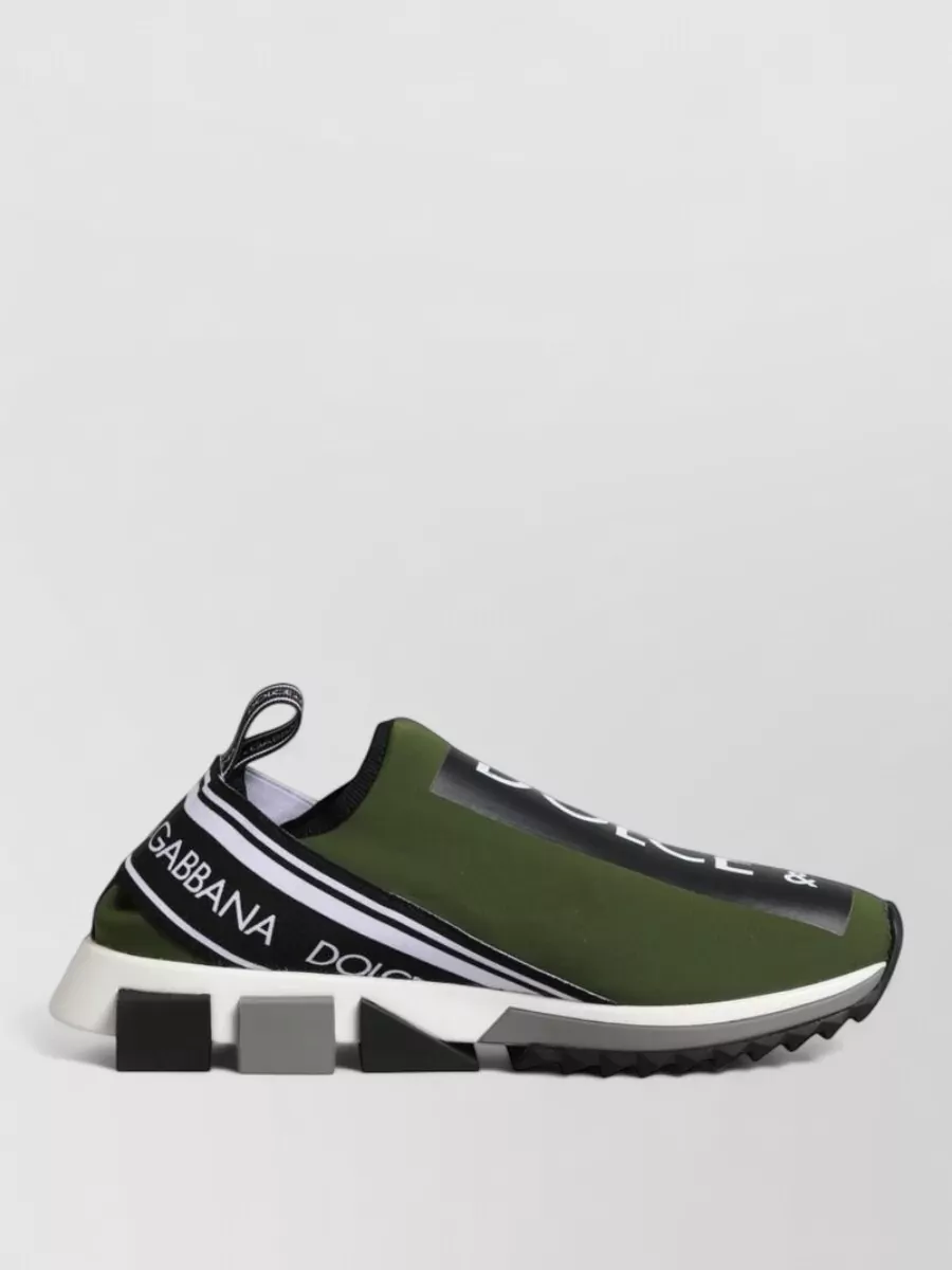 Dolce&Gabbana Neoprene Slip-On Sneakers