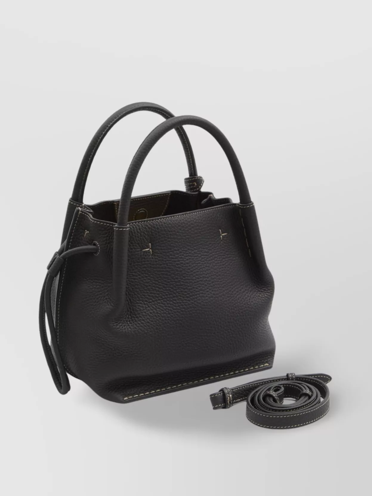Tod's Small Drawstring Bucket Bag With Removable Strap