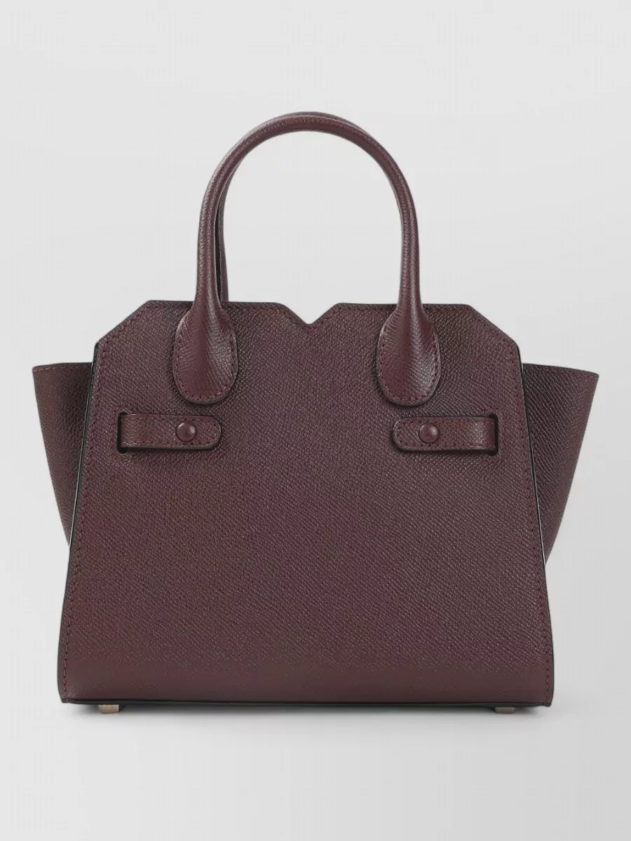 Valextra Micro Calf Leather Mini Bag