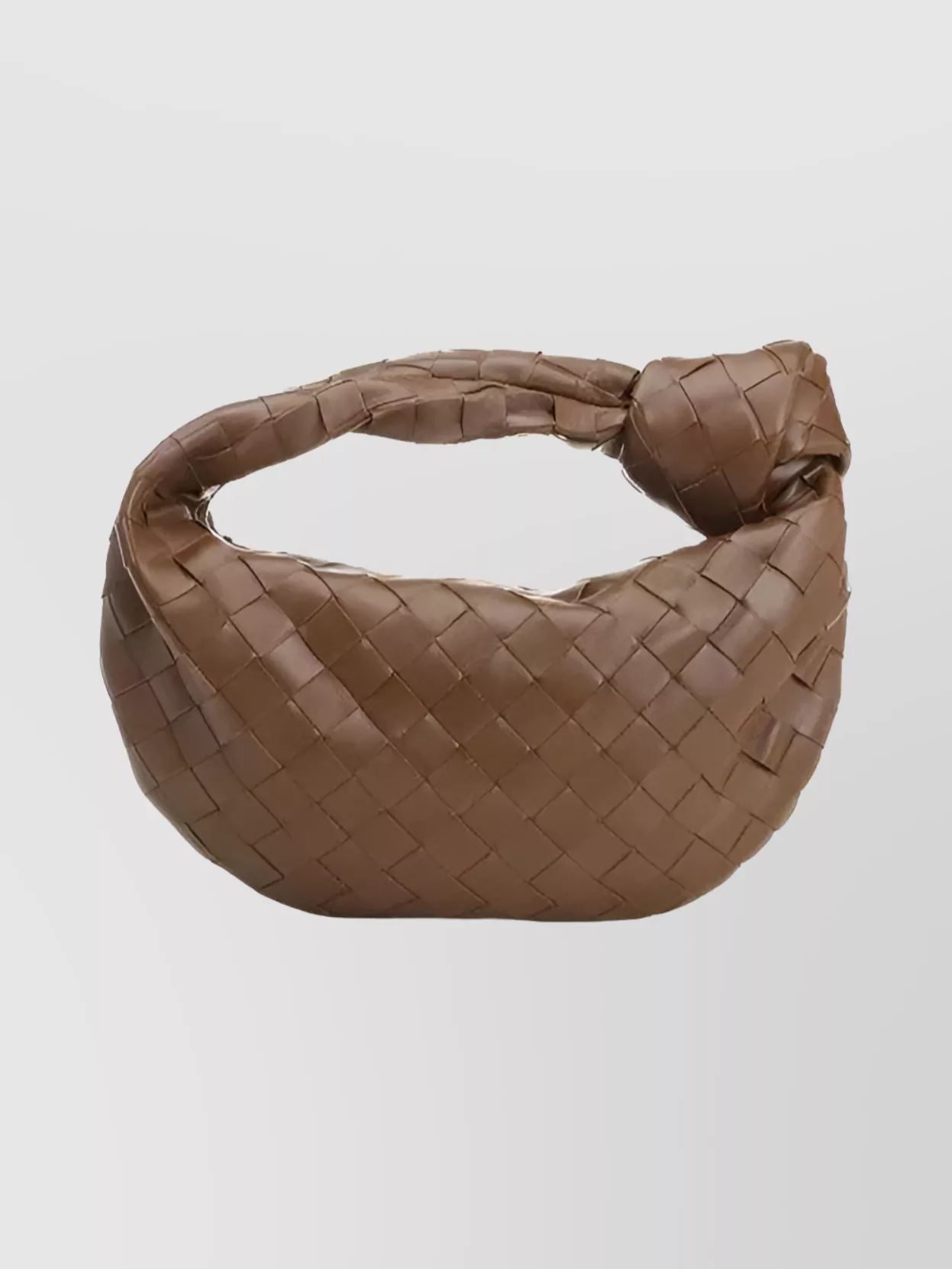 Bottega Veneta Mini Leather Bag Knotted Handle