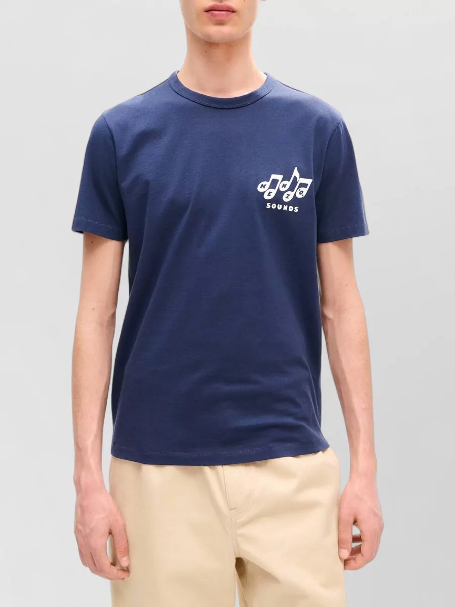 Kenzo Kenzo Sounds Slim-Fit Cotton T-Shirt