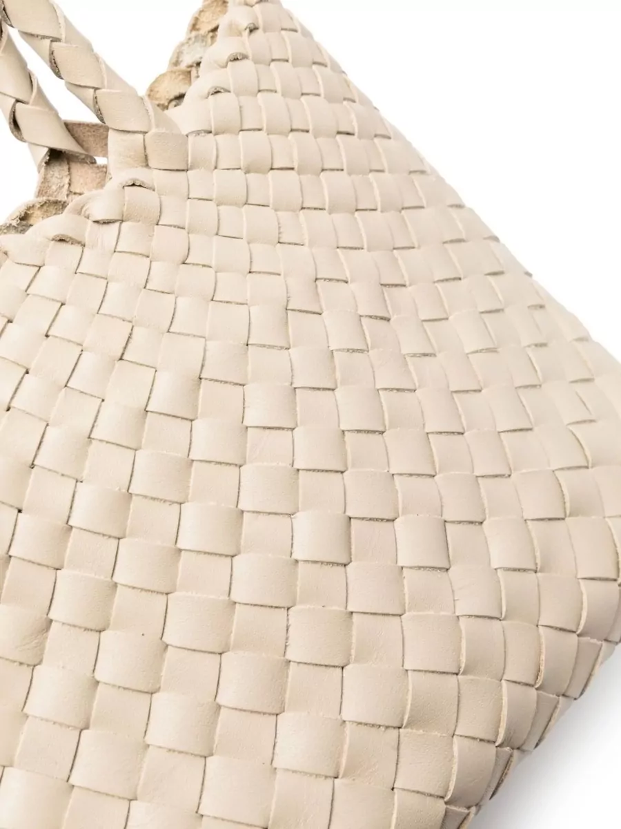 Dragon Diffusion Santa Croce Woven Leather Tote Bag