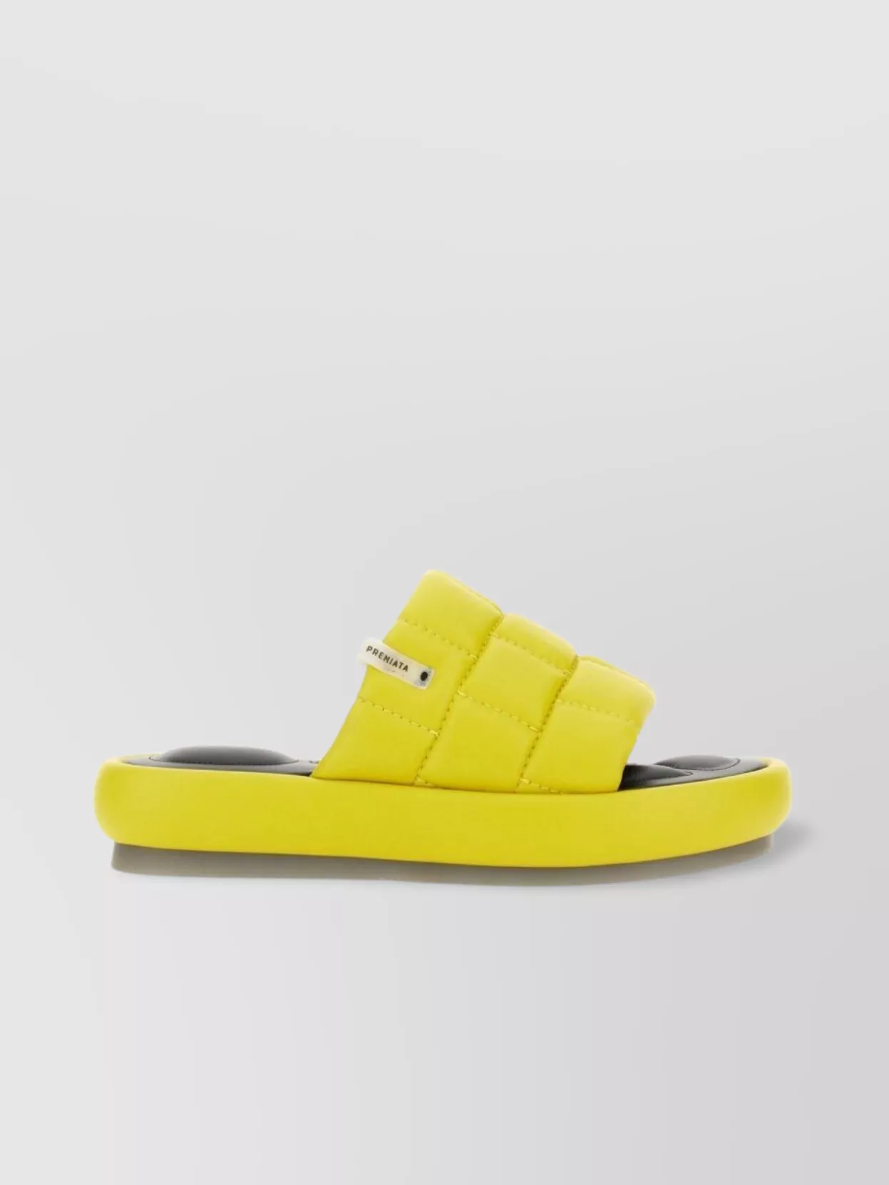 Premiata Quilted Open Toe Flat Sole Sandals