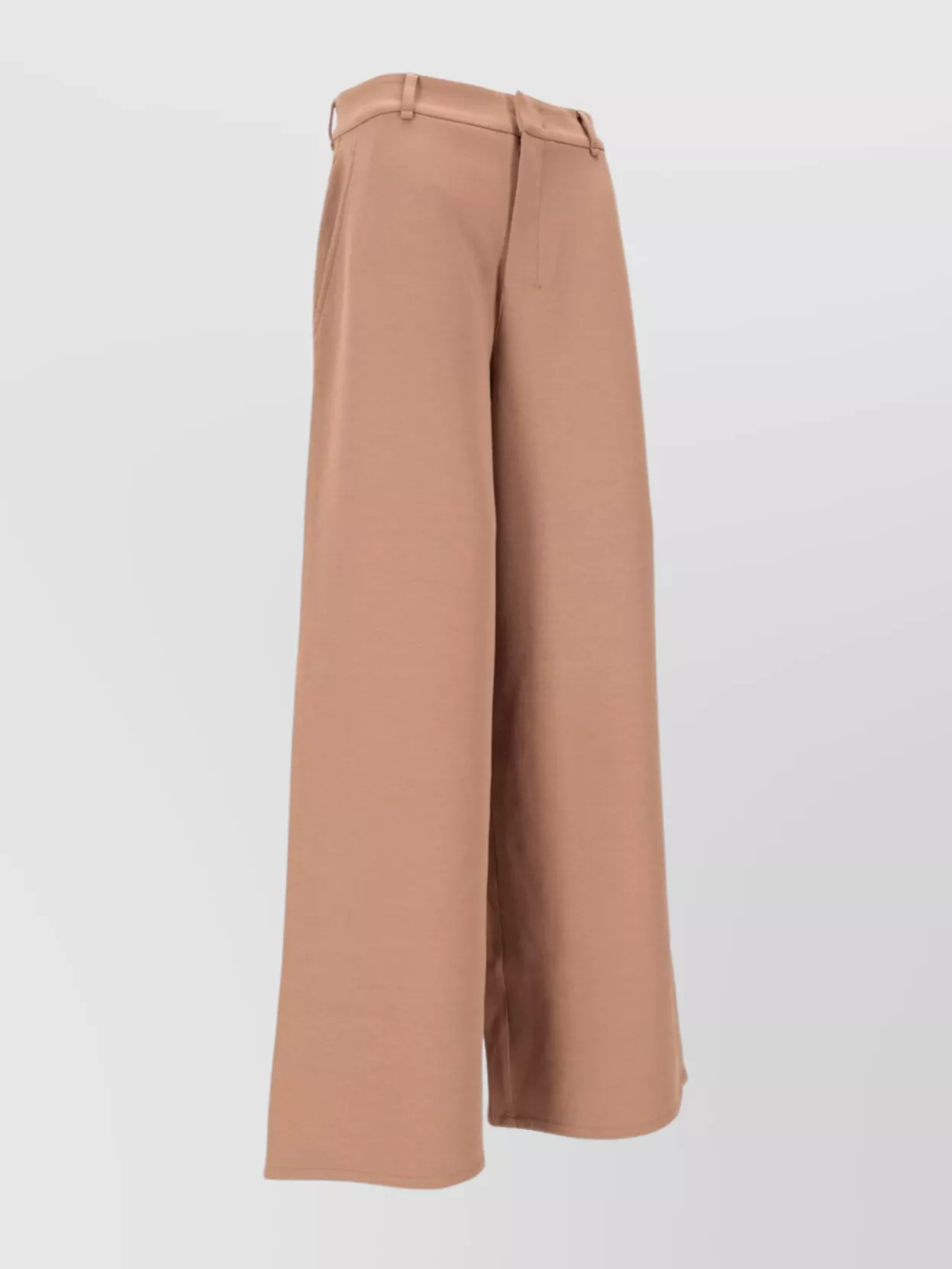 S Max Mara Jersey Trousers Wide-Leg Design