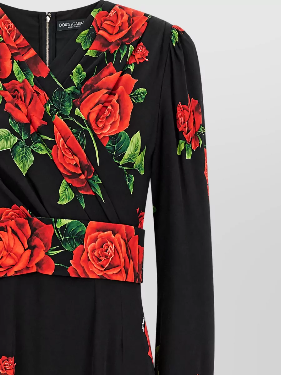 Dolce&Gabbana Silk Maxi Dress