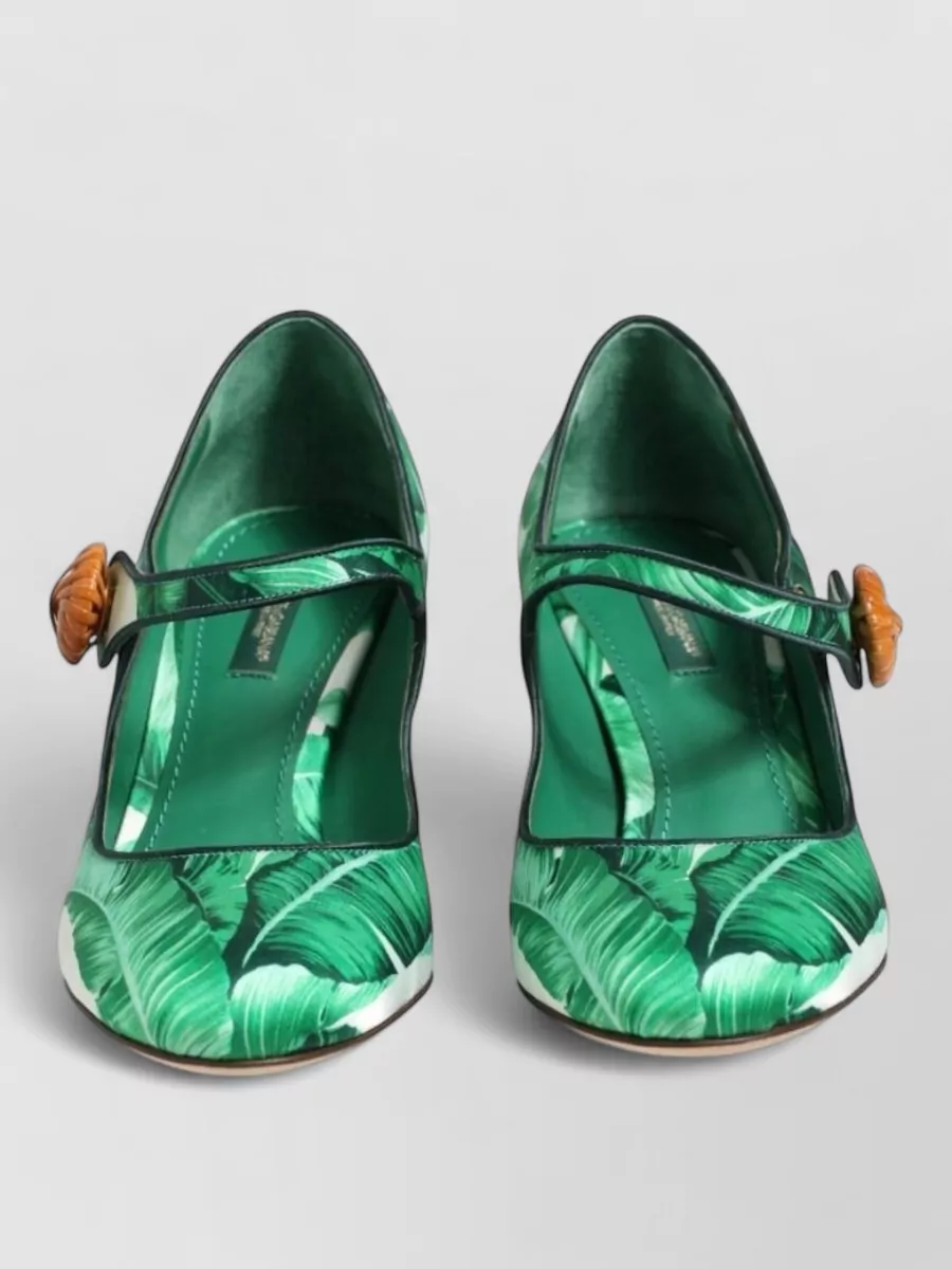 Dolce&Gabbana silk mary jane pumps