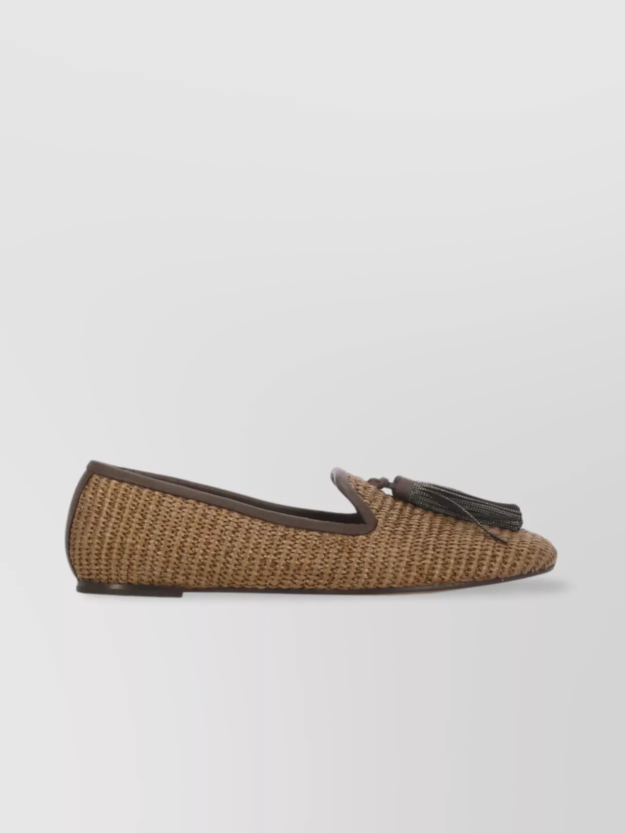 Brunello Cucinelli Woven Pattern Lace-Up Shoes