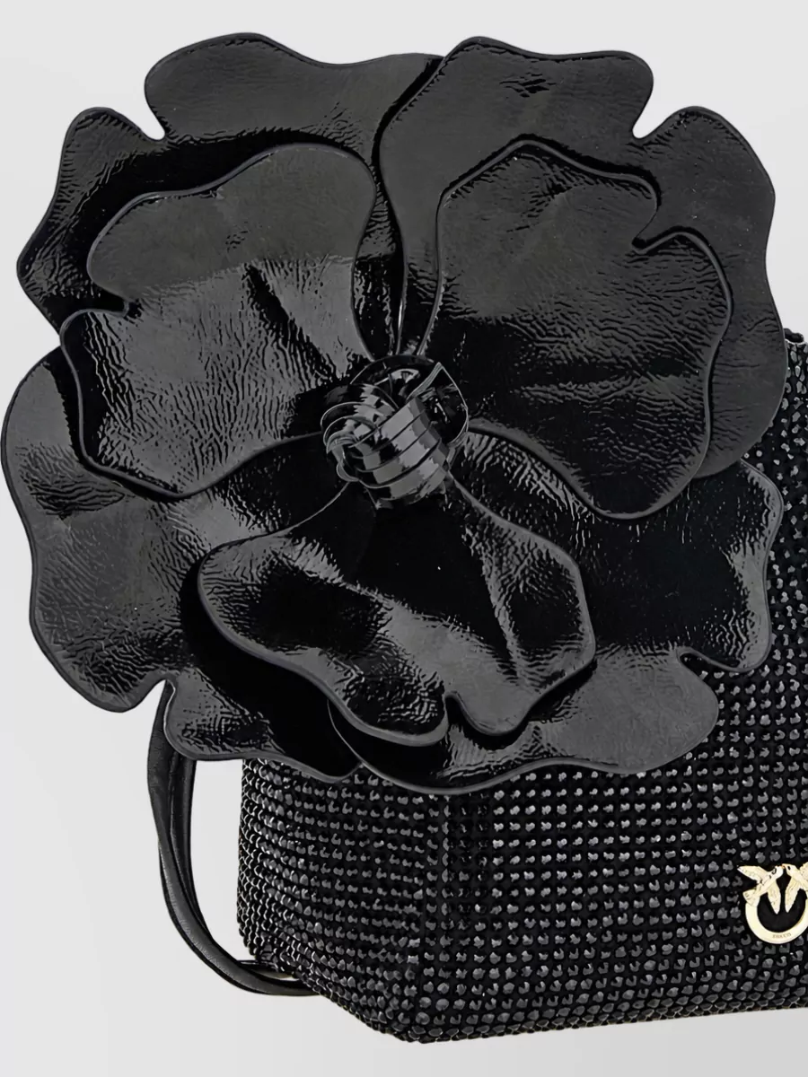 Pinko Na Rhinestone Bucket Bag