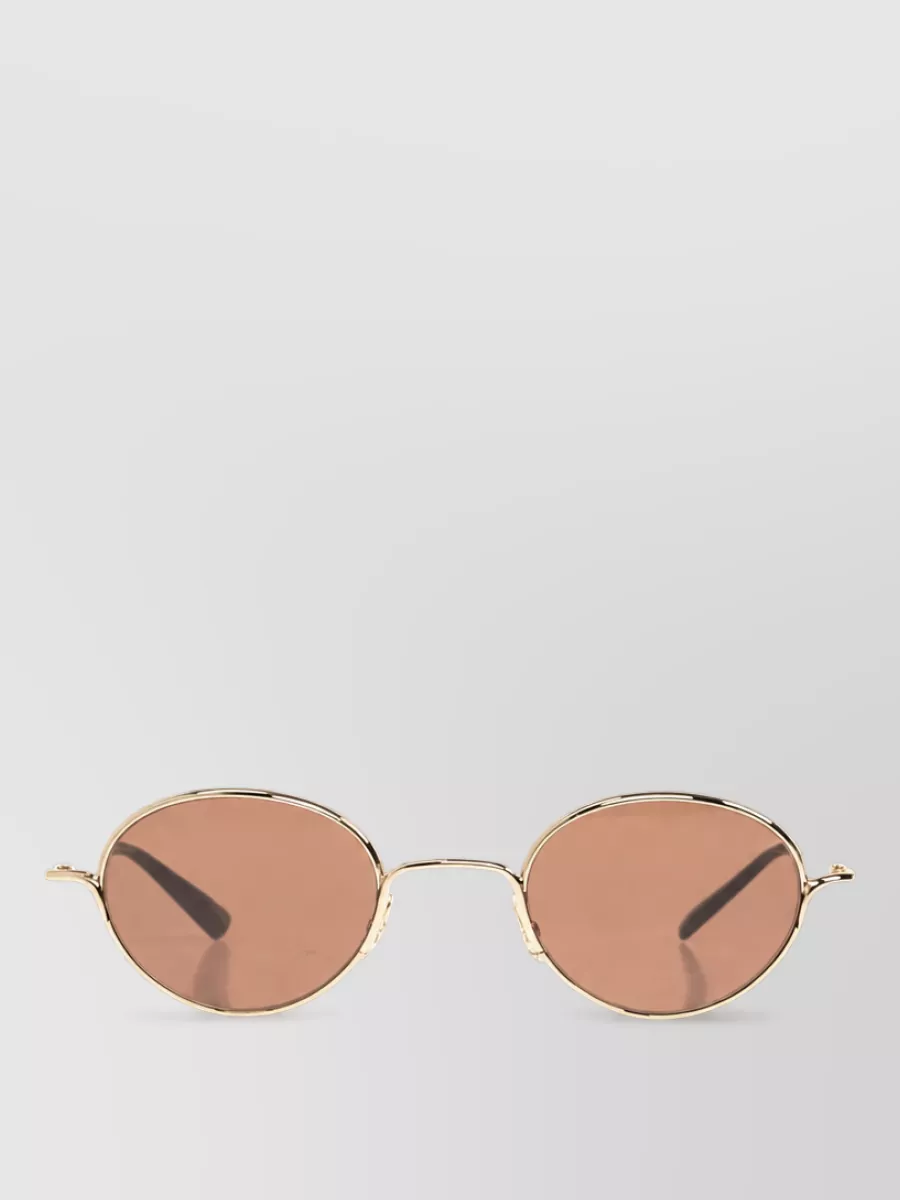 Alexander Mcqueen Metal Round-Frame Sunglasses