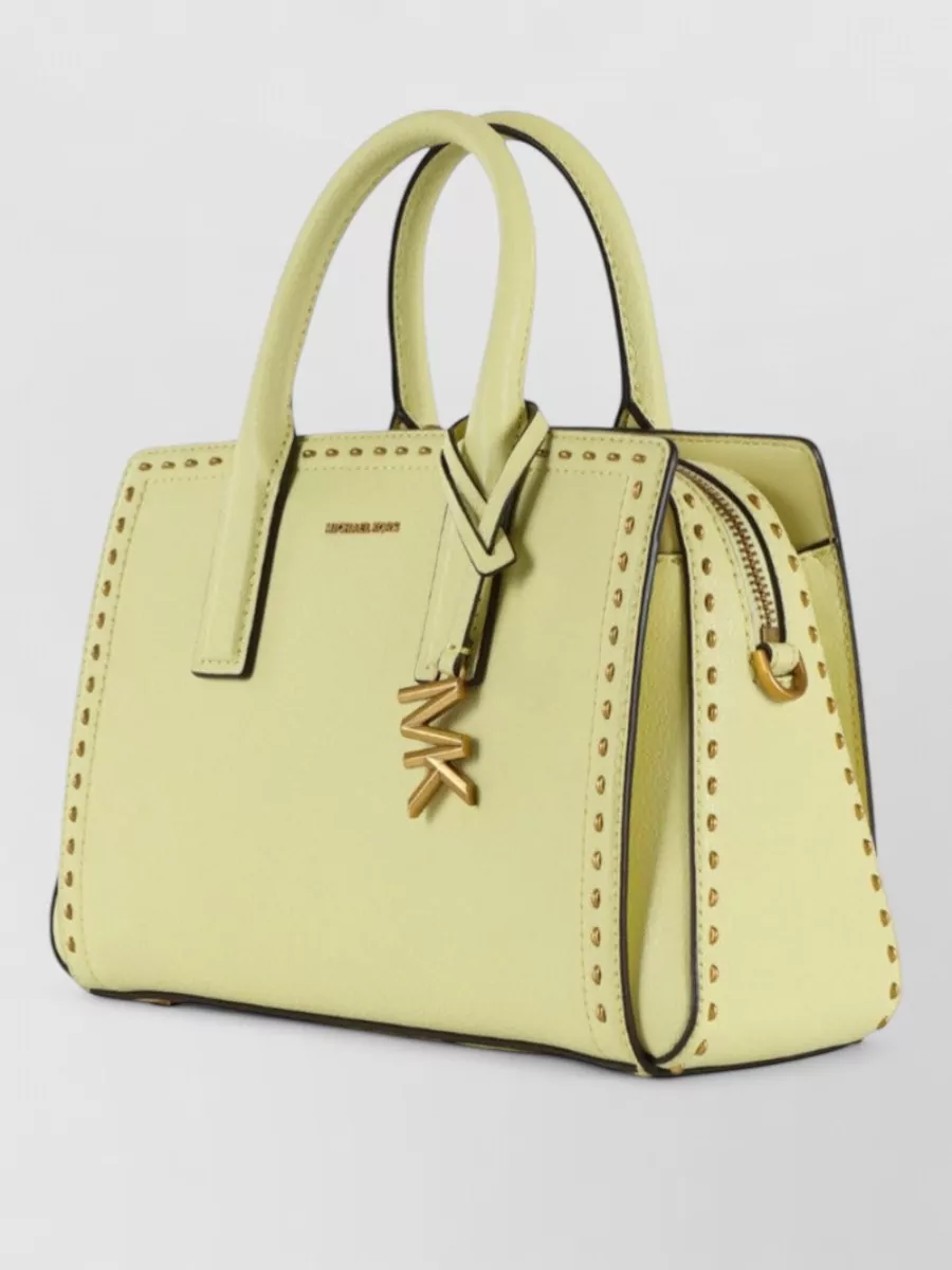 Michael Kors Leather Bucket Bag