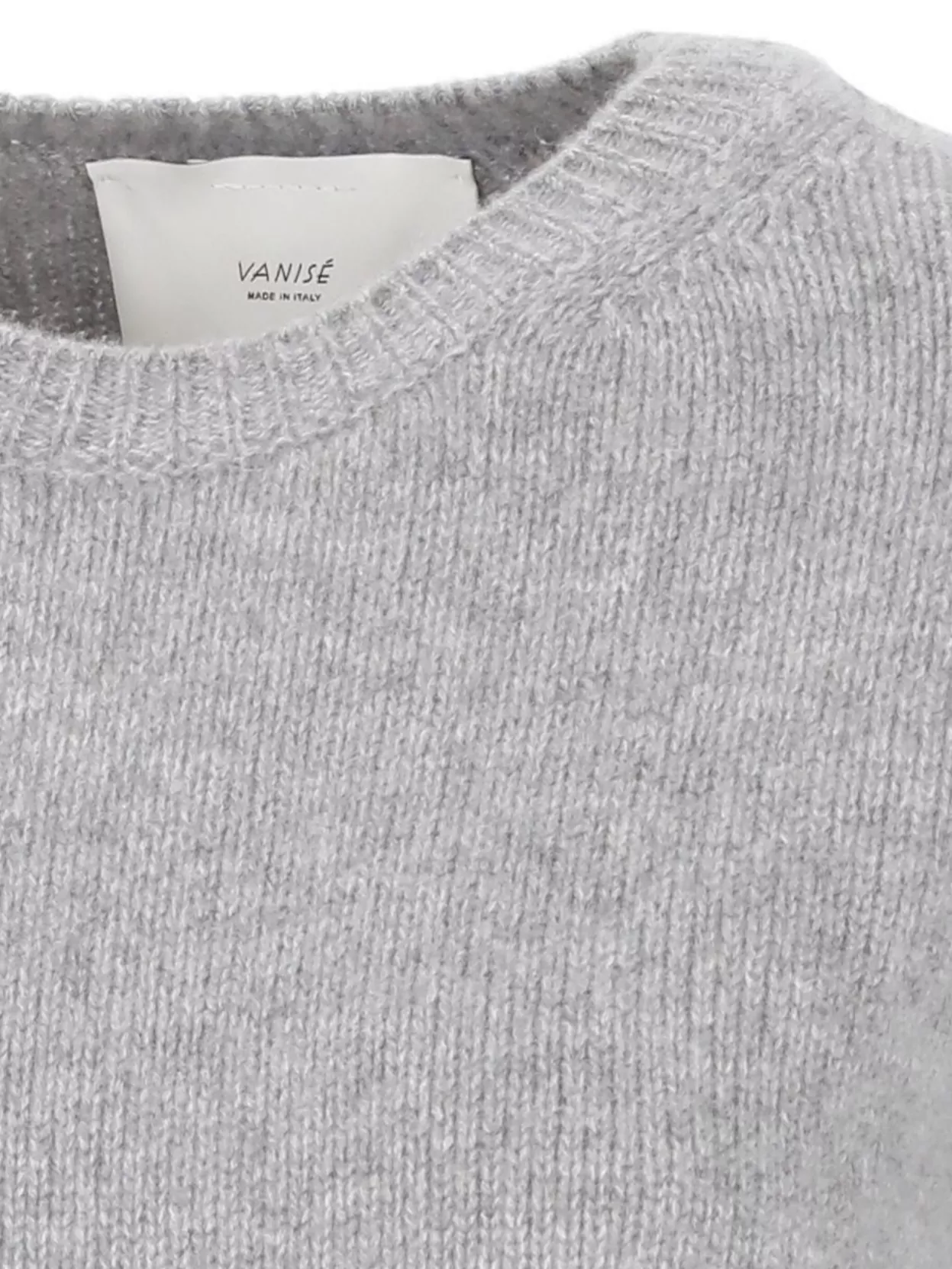Vanise' Cashmere Sweater Crew Neckline