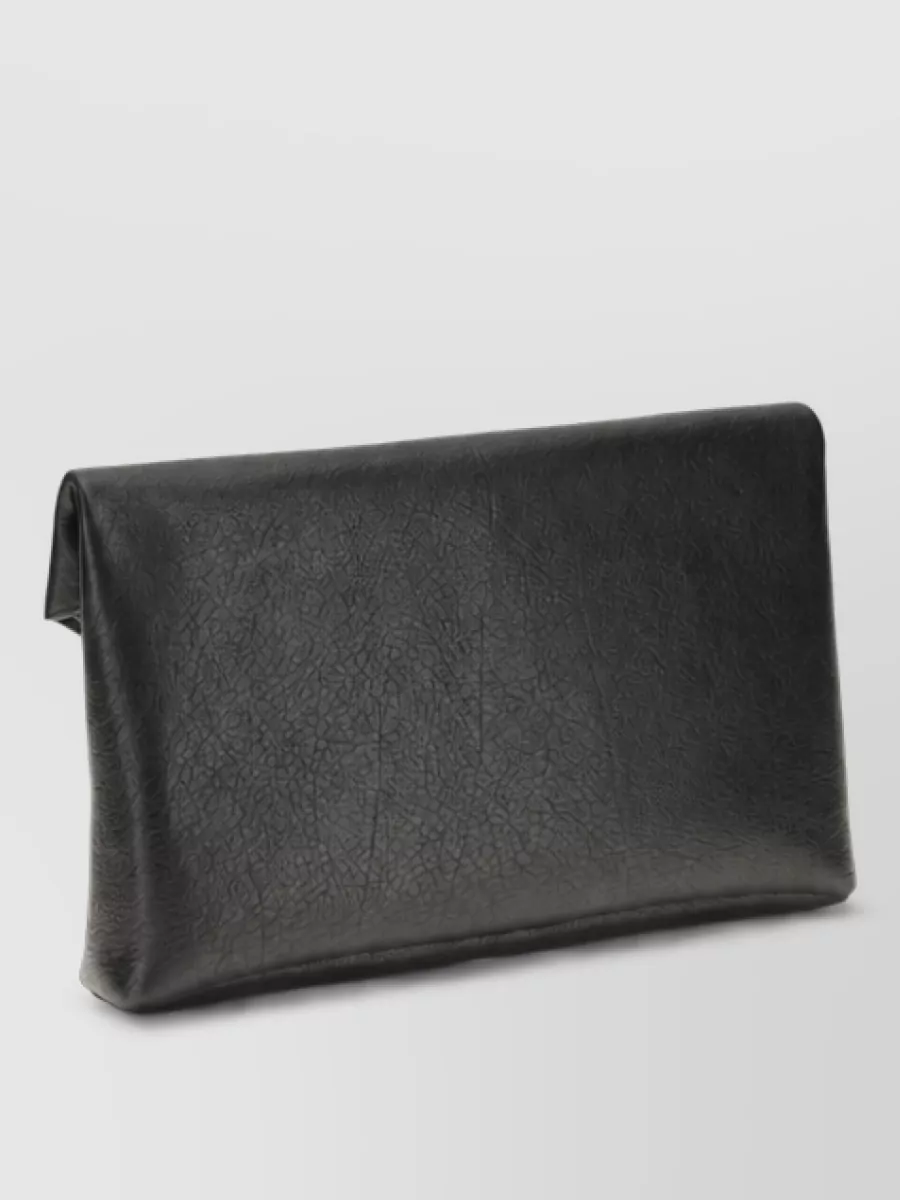 Saint Laurent Leather Envelope Clutch Bag
