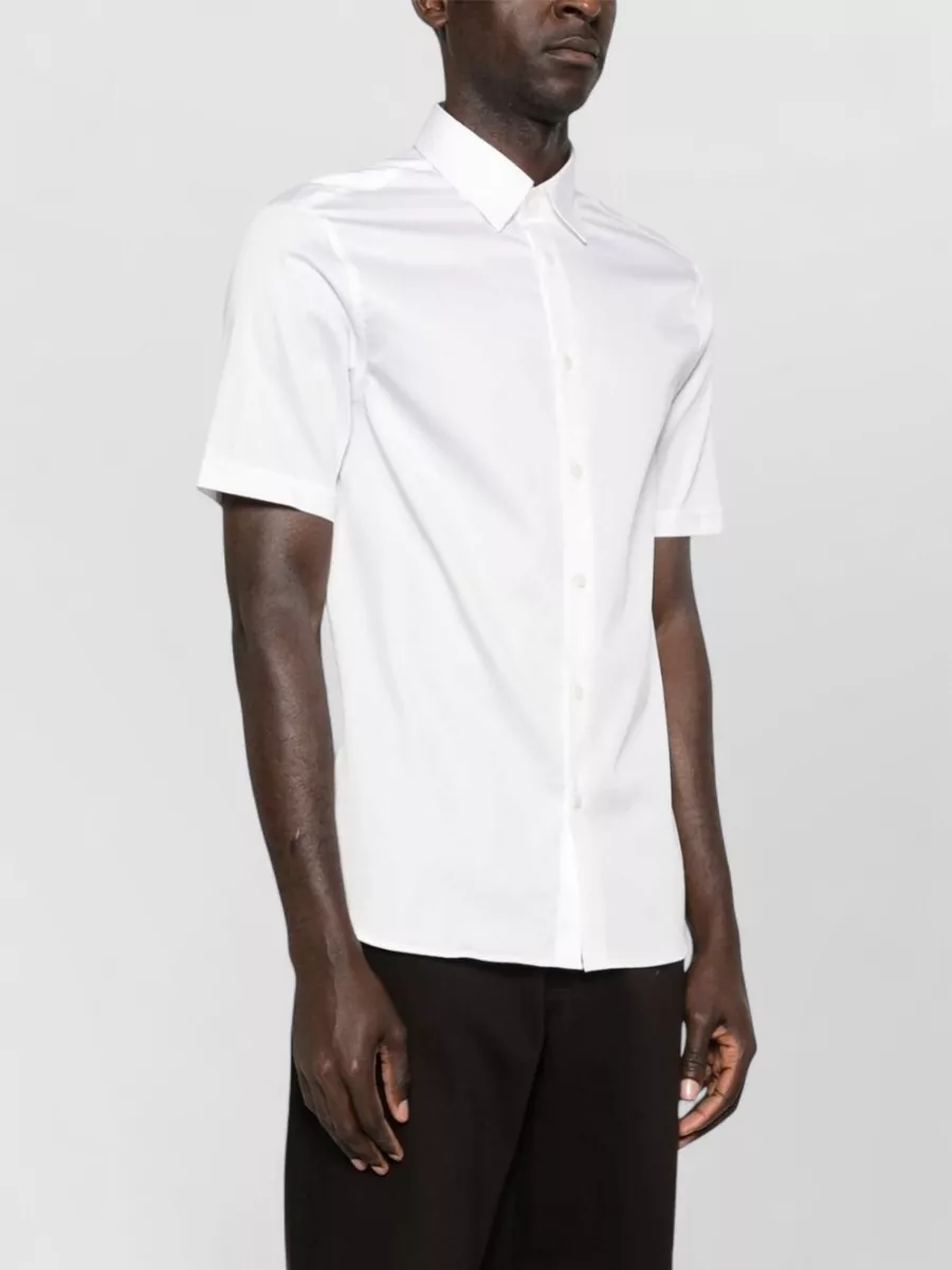 Emporio Armani Cotton Short-Sleeve Shirt