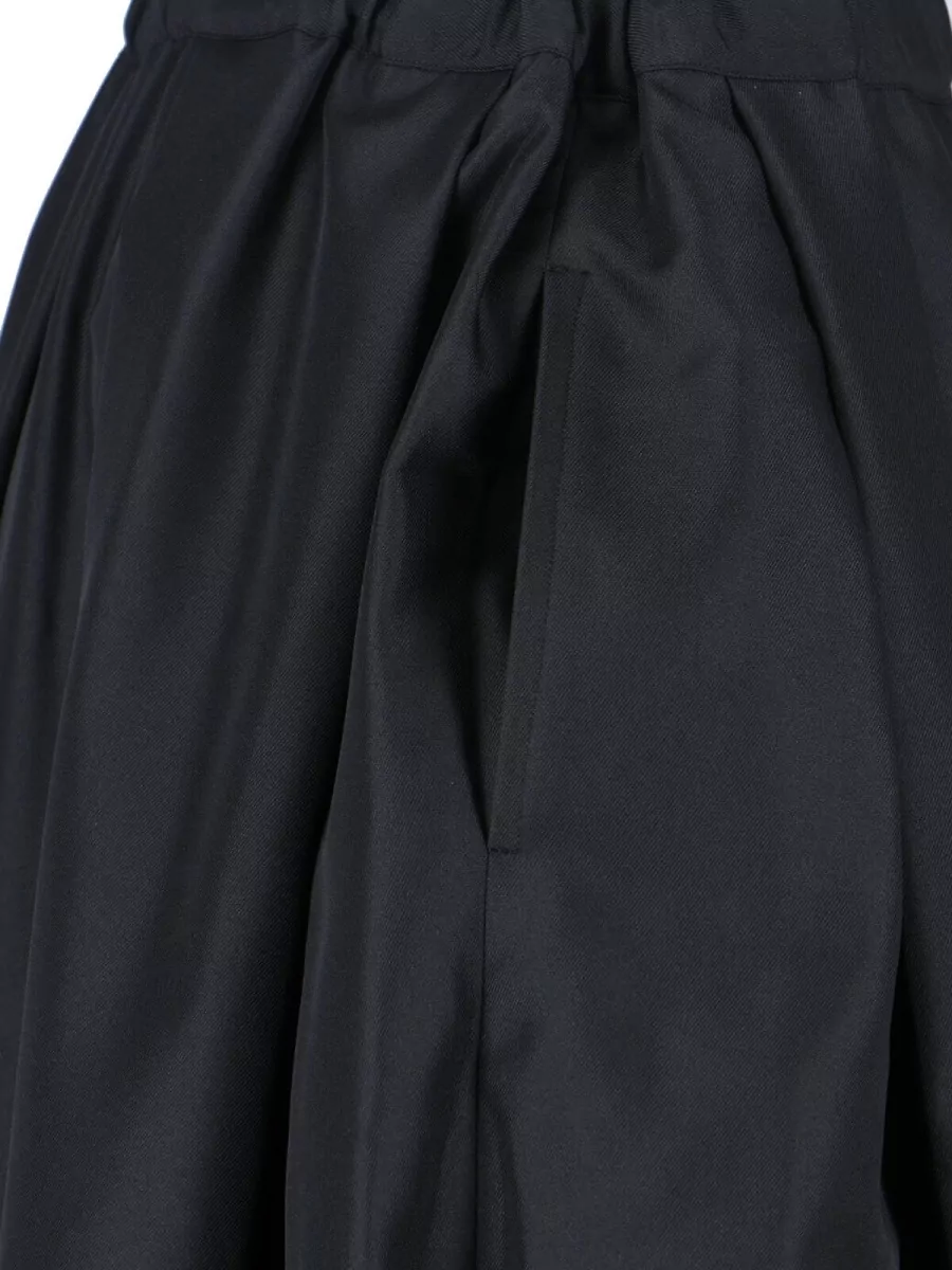 Comme Des Garçons Midi Full Skirt