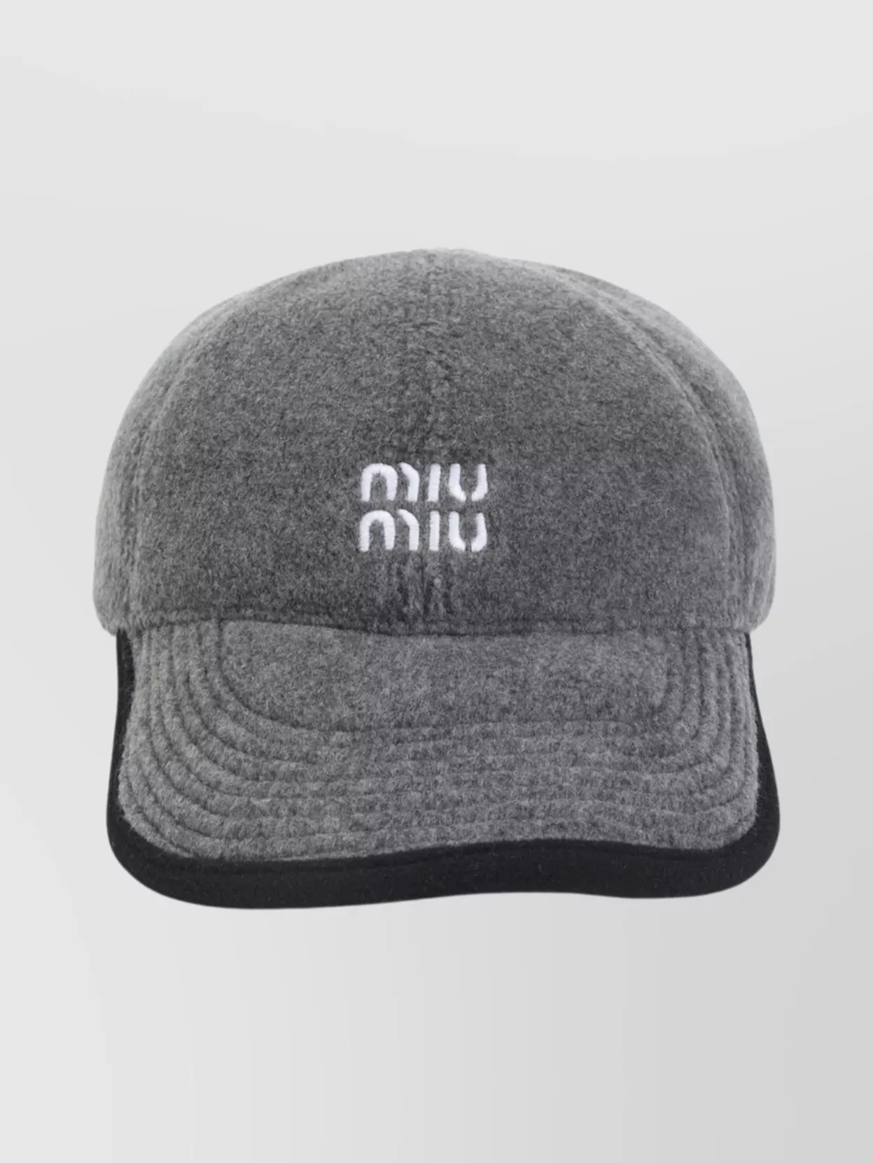 Miu Miu Stylish Hats With Curved Brim And Soft Texture