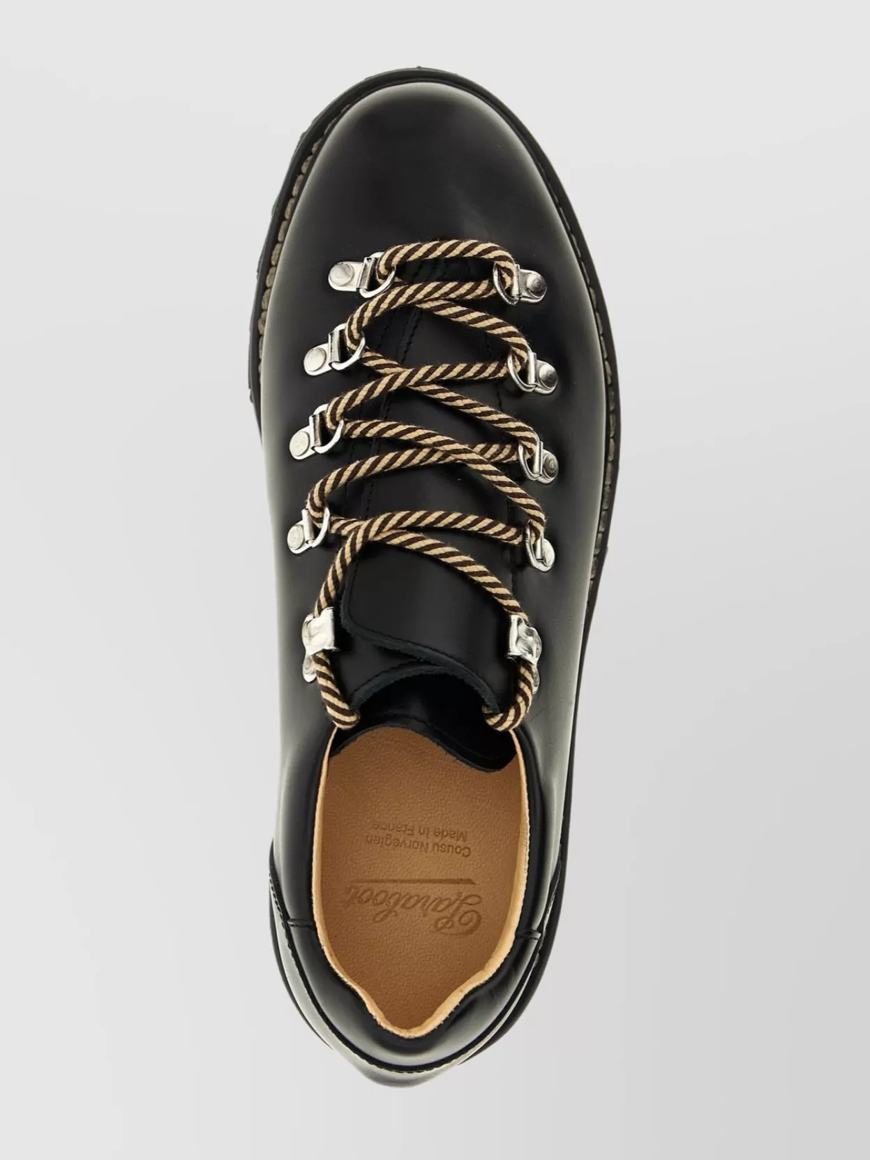 Paraboot Lace-Up Chunky Sole Round Toe Boots