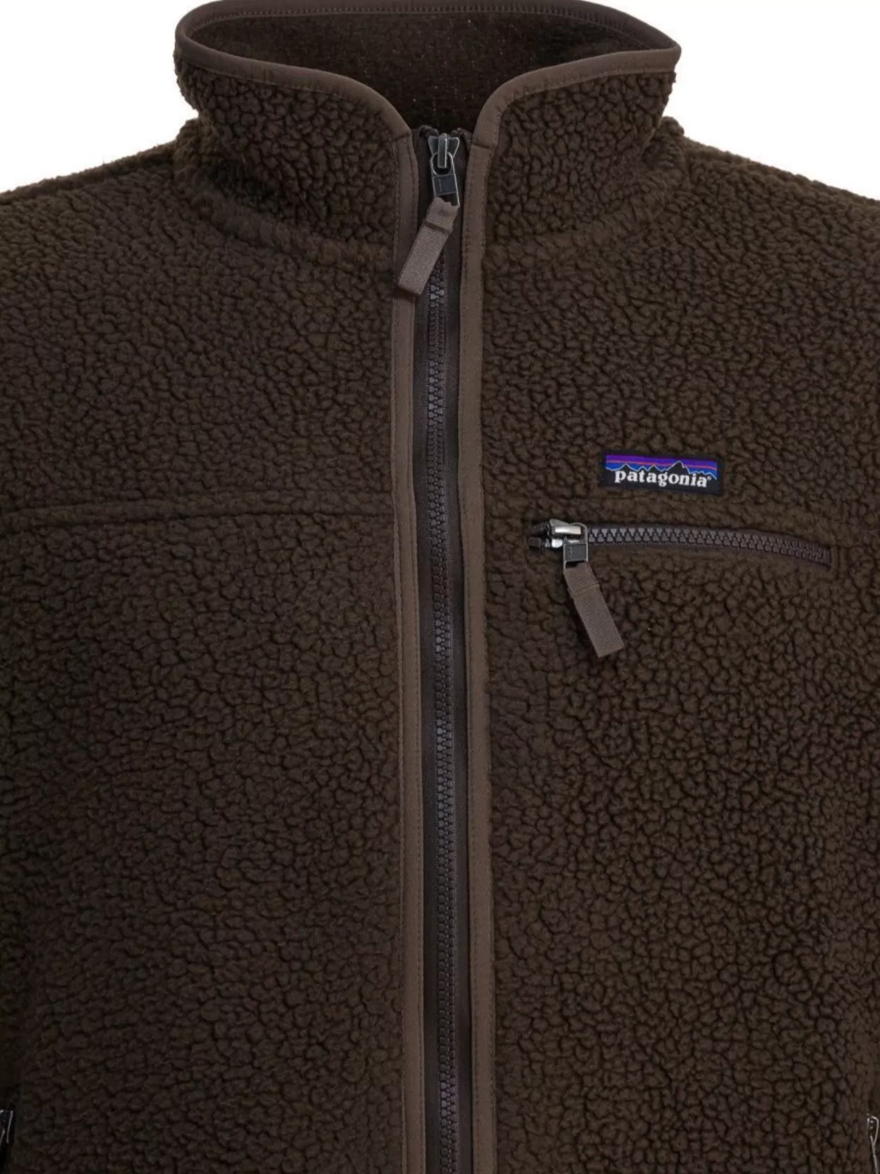 Patagonia Vintage Fleece Jacket High Collar