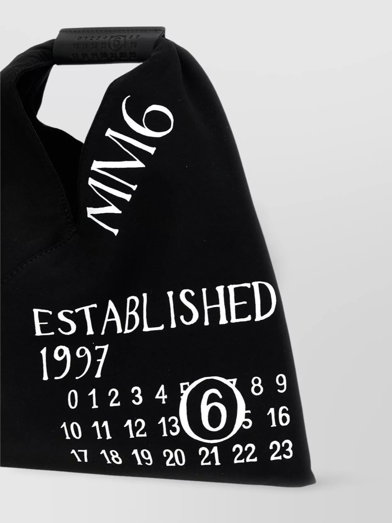 Mm6 Maison Margiela Graphic Print Top Handle Mini Bag