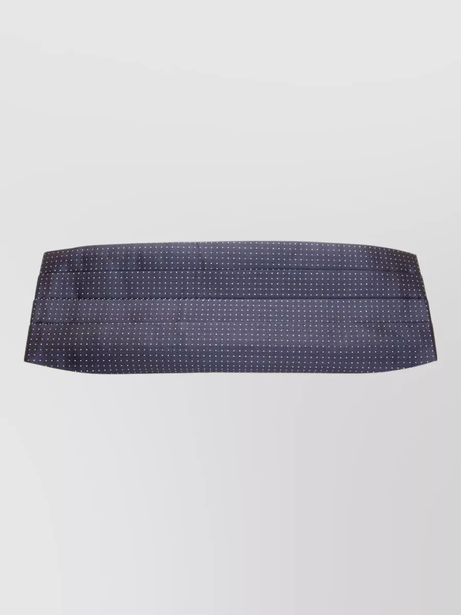 Dolce&Gabbana silk polka-dot cummerbund belt
